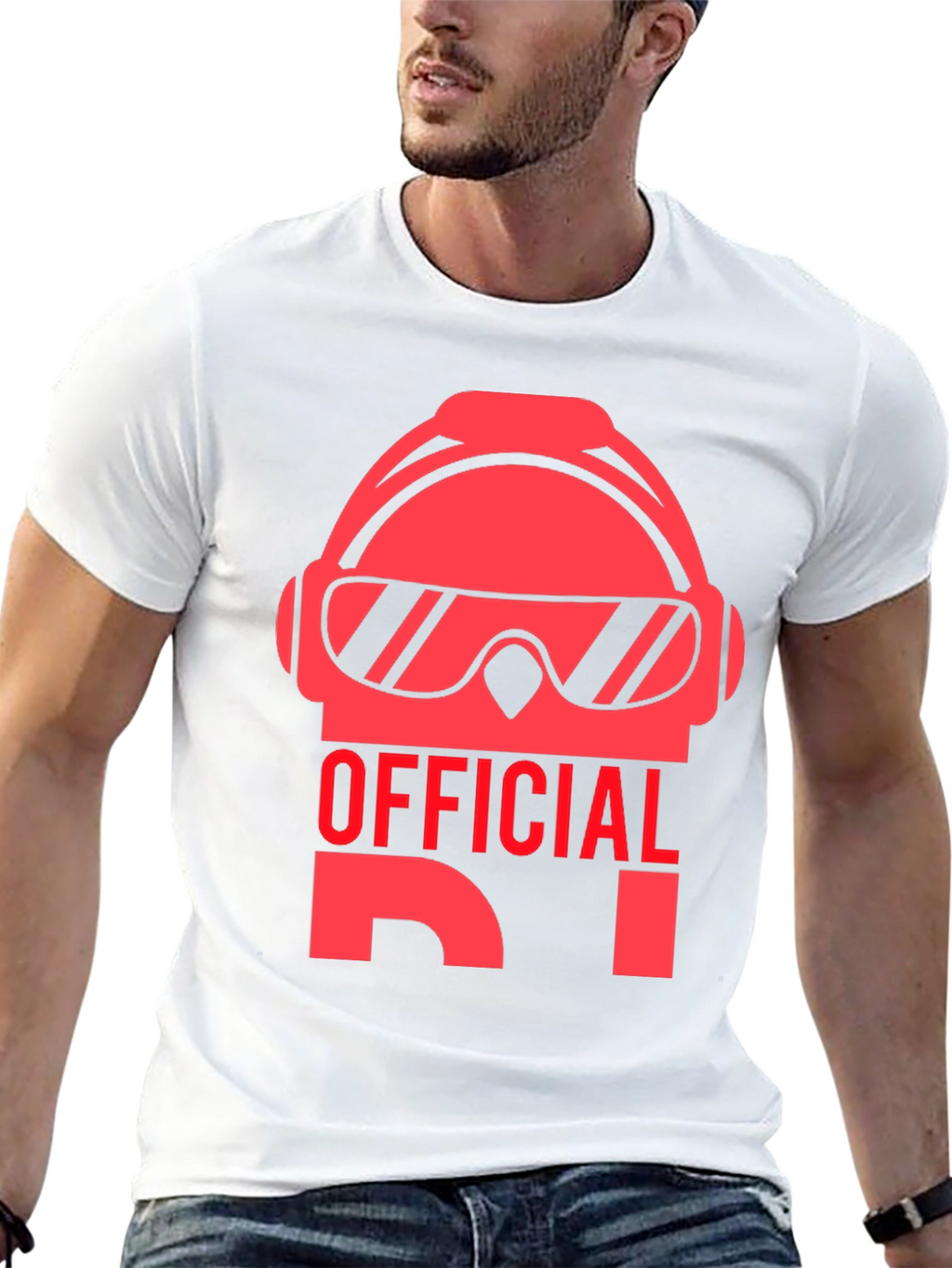 Official DJ Black T-Shirt - Music Lover Tee