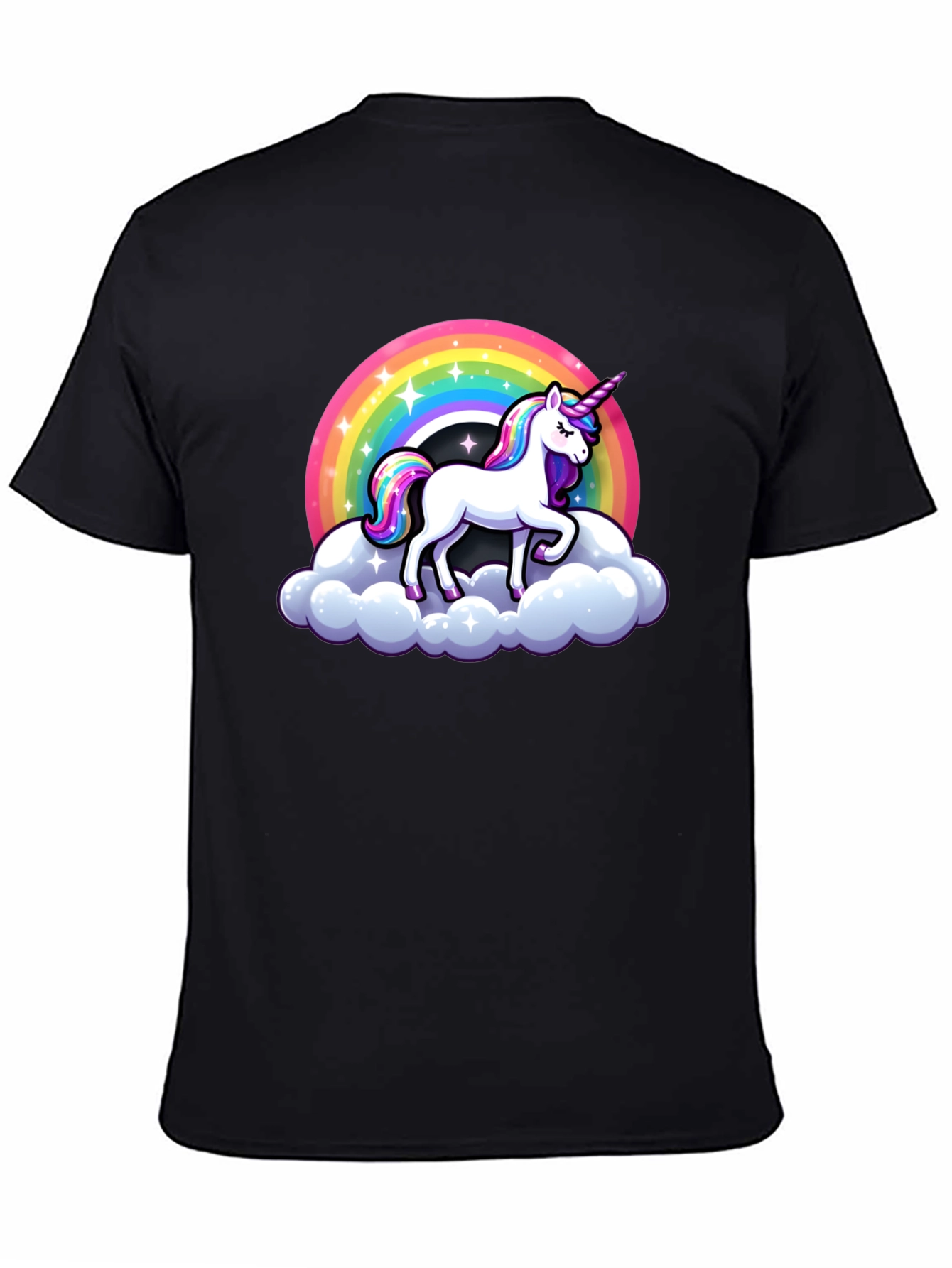 Unicorn Rainbow Cloud Graphic Tee