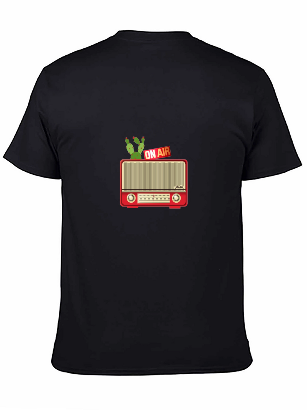 Retro Radio Cactus T-Shirt