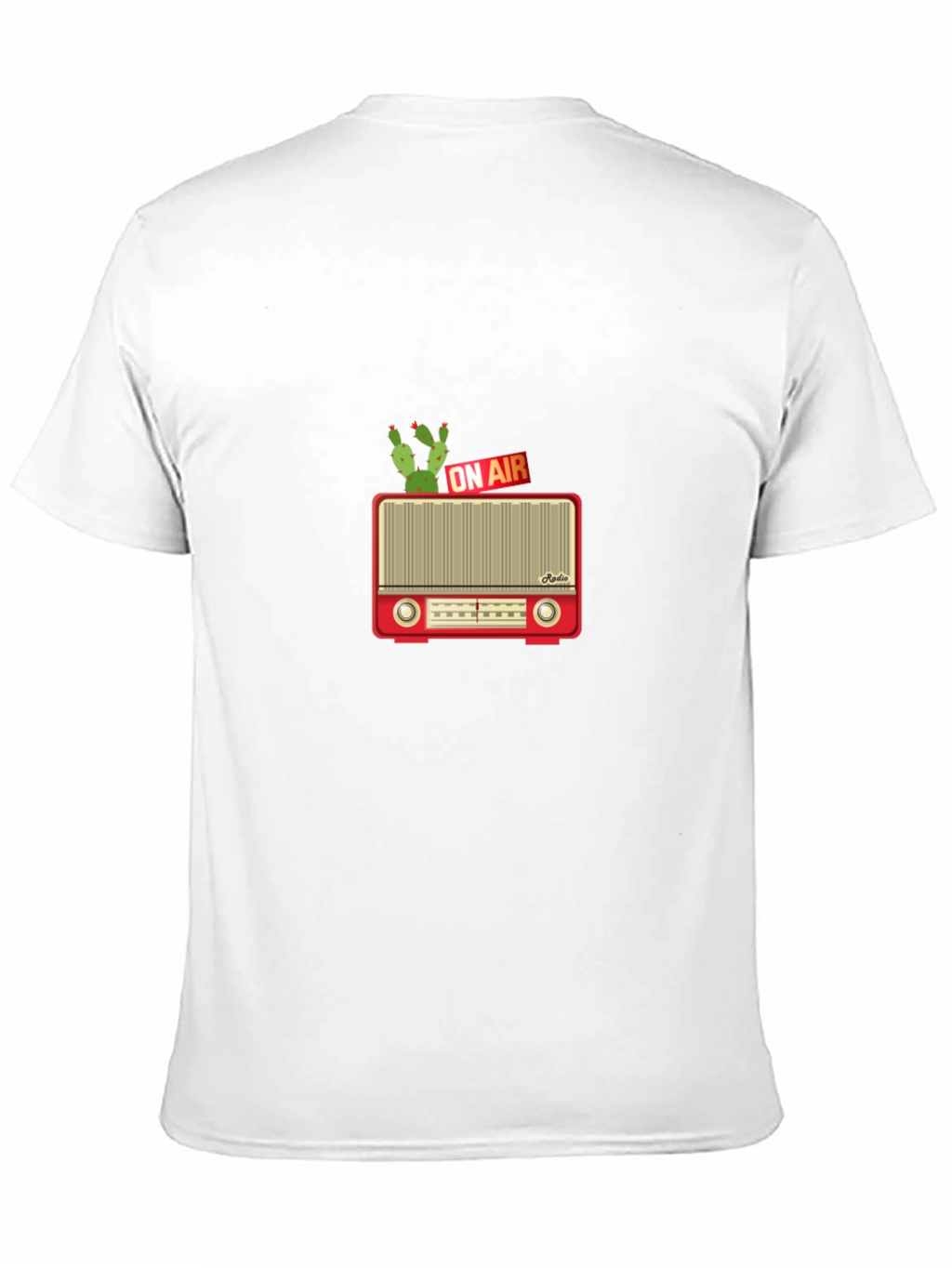 Retro Radio Cactus T-Shirt
