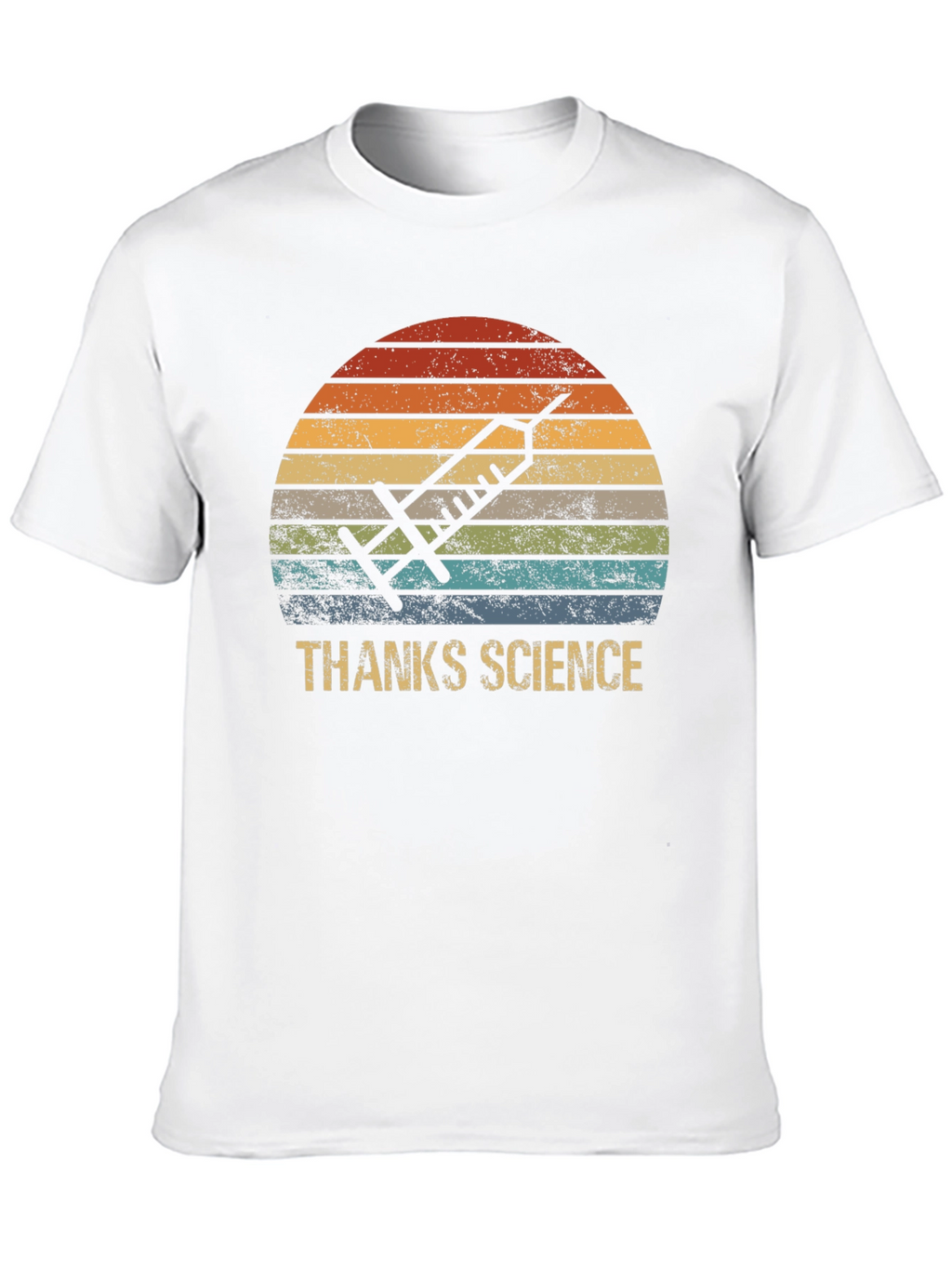 Thanks Science T-Shirt: Retro Vaccine Design