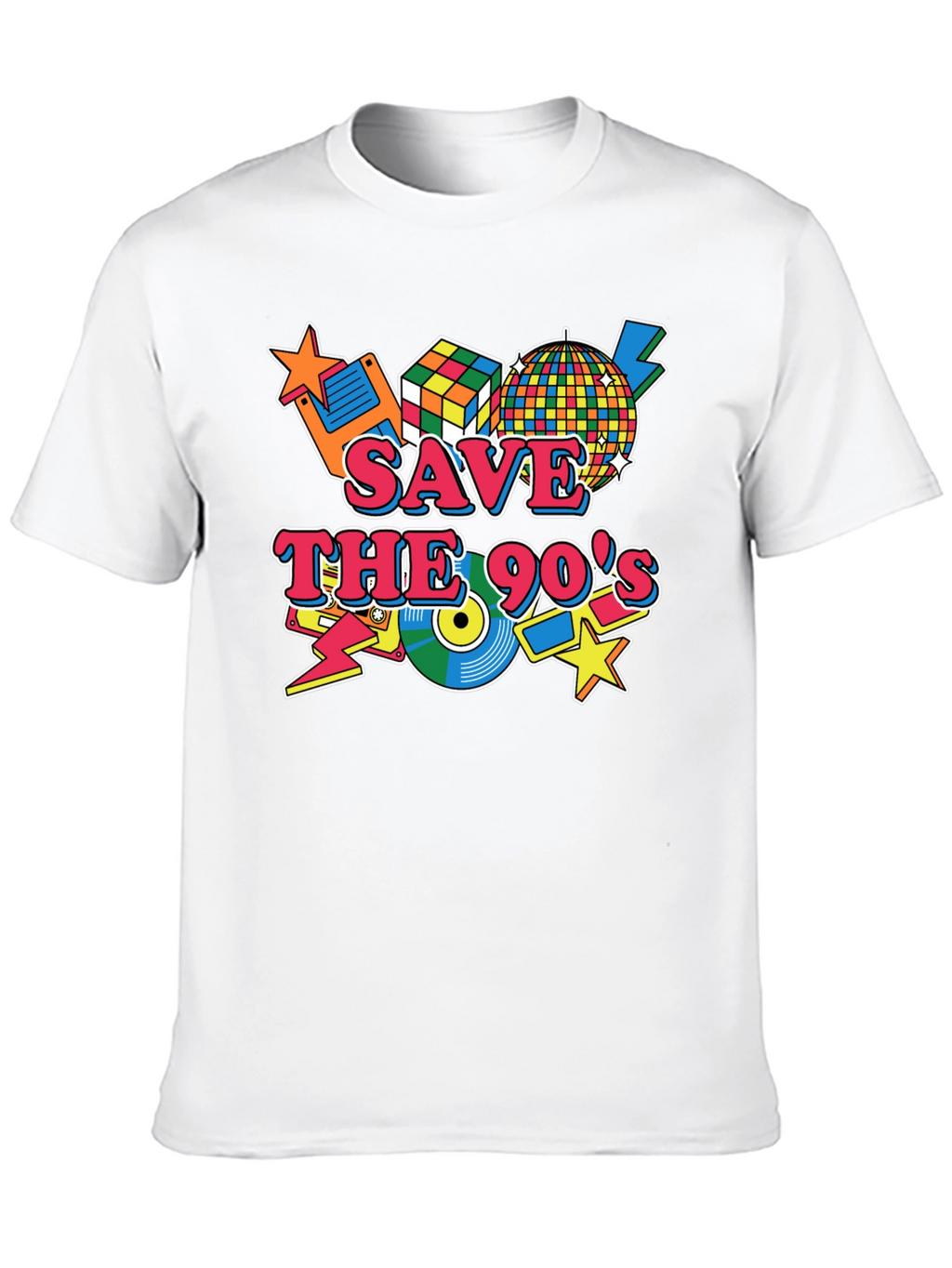 Save the 90s Retro T-Shirt - Nostalgic Throwback Tee