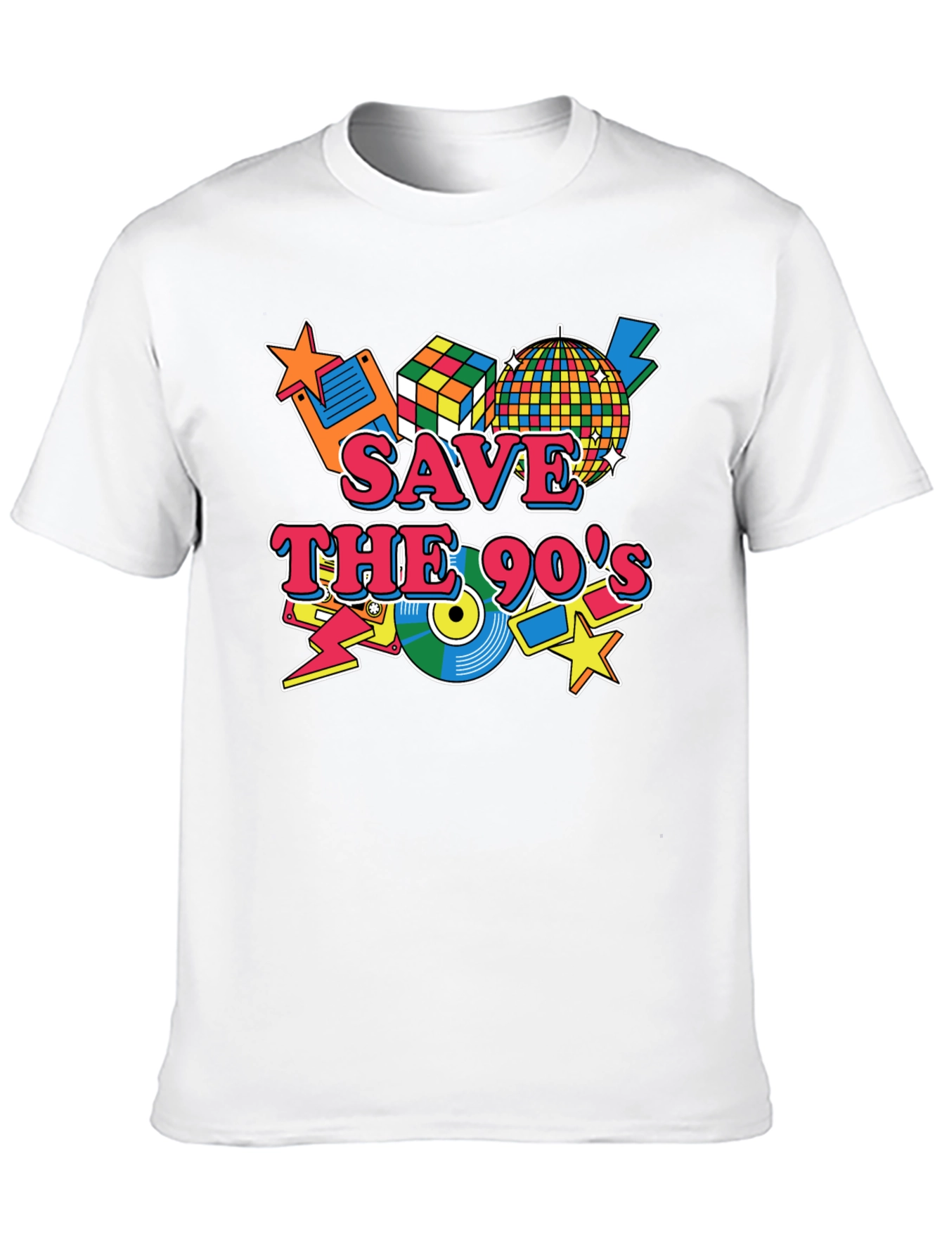 Save the 90s Retro T-Shirt - Nostalgic Throwback Tee