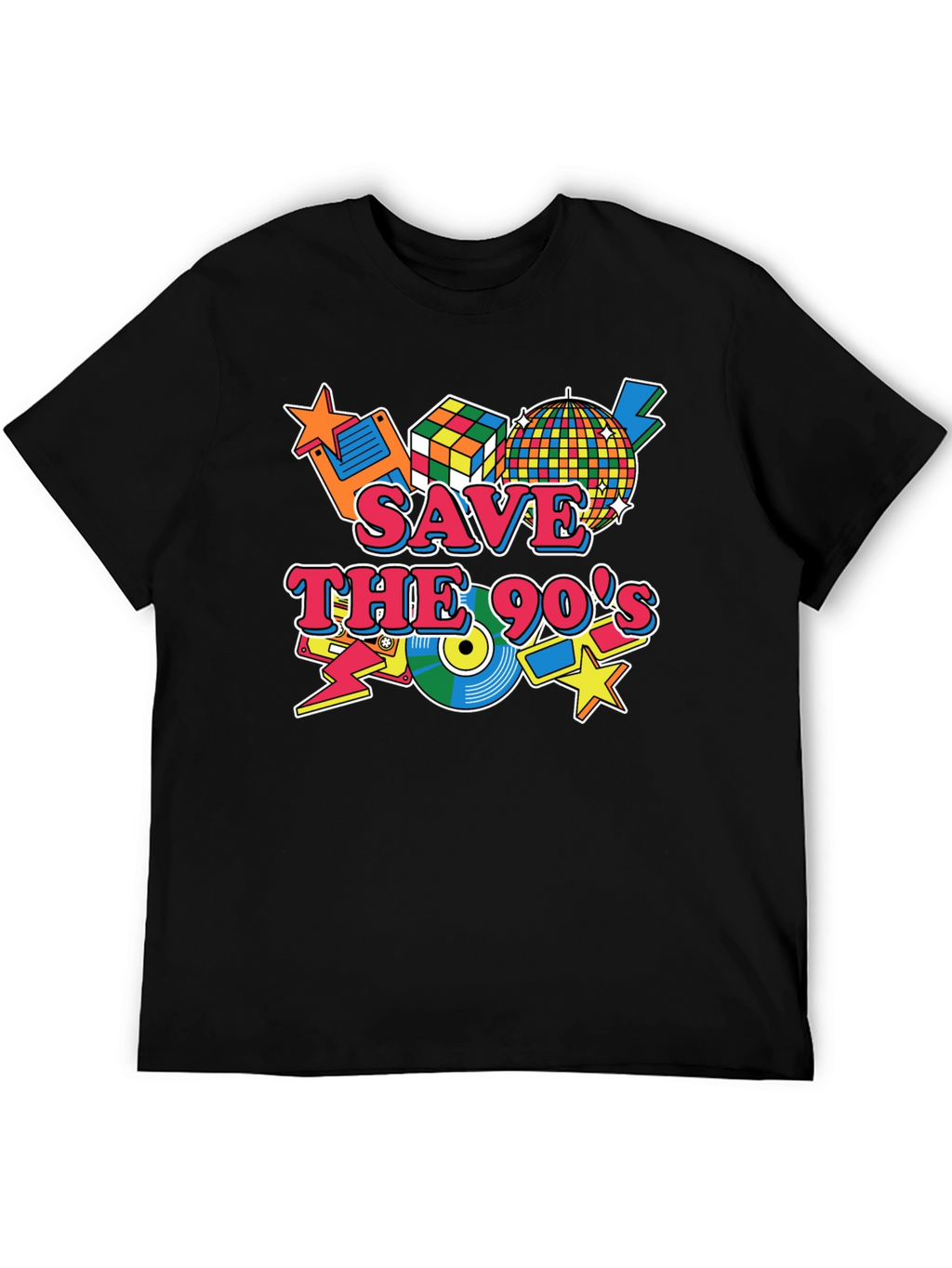 Save the 90s Retro T-Shirt - Nostalgic Throwback Tee