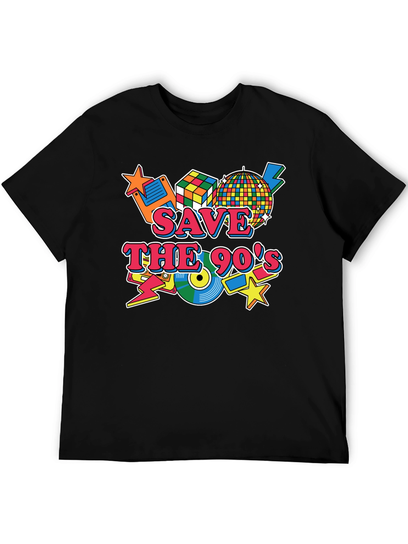 Save the 90s Retro T-Shirt - Nostalgic Throwback Tee