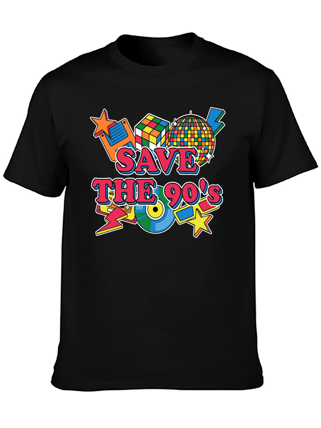 Save the 90s Retro T-Shirt - Nostalgic Throwback Tee