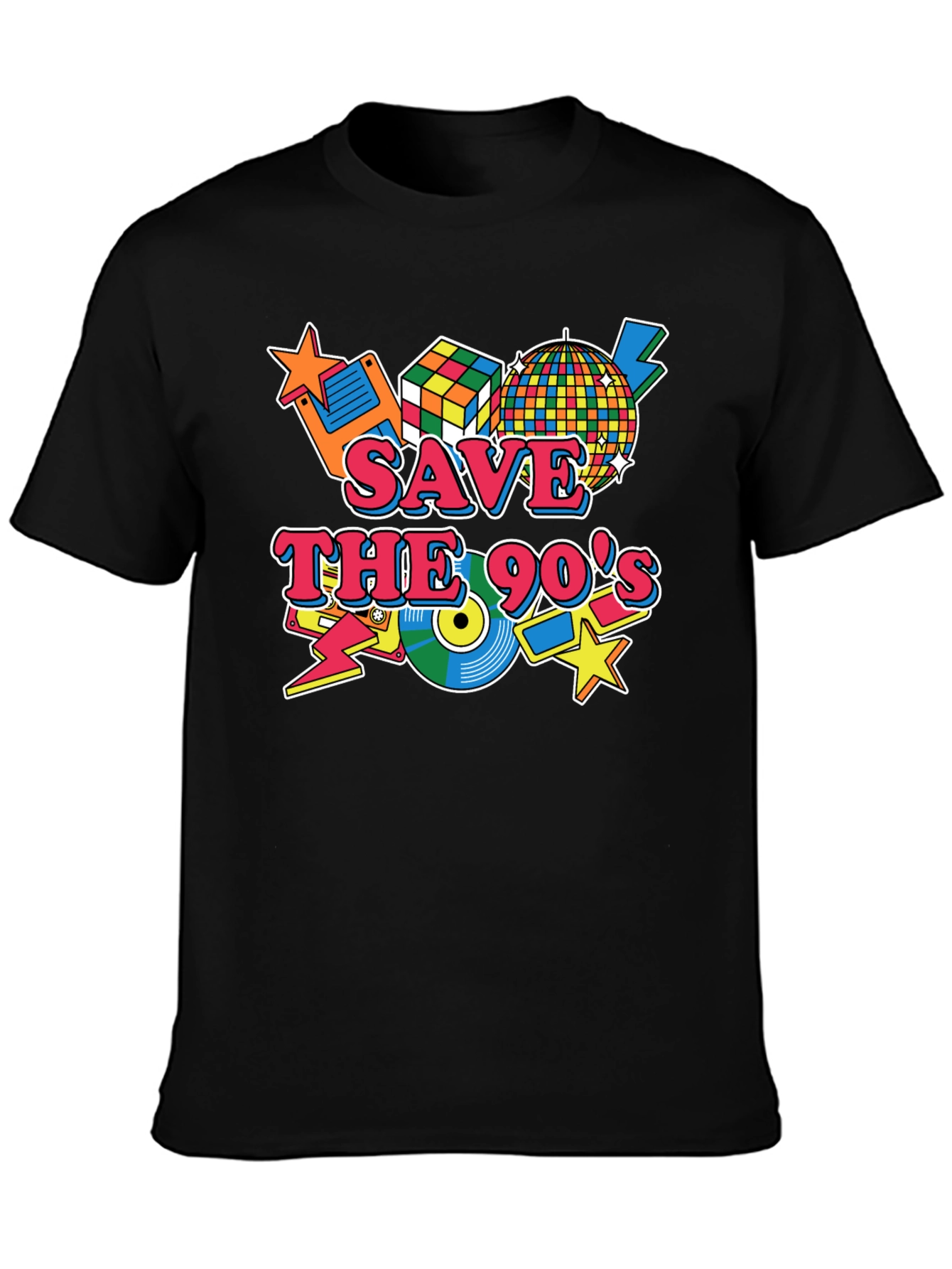 Save the 90s Retro T-Shirt - Nostalgic Throwback Tee