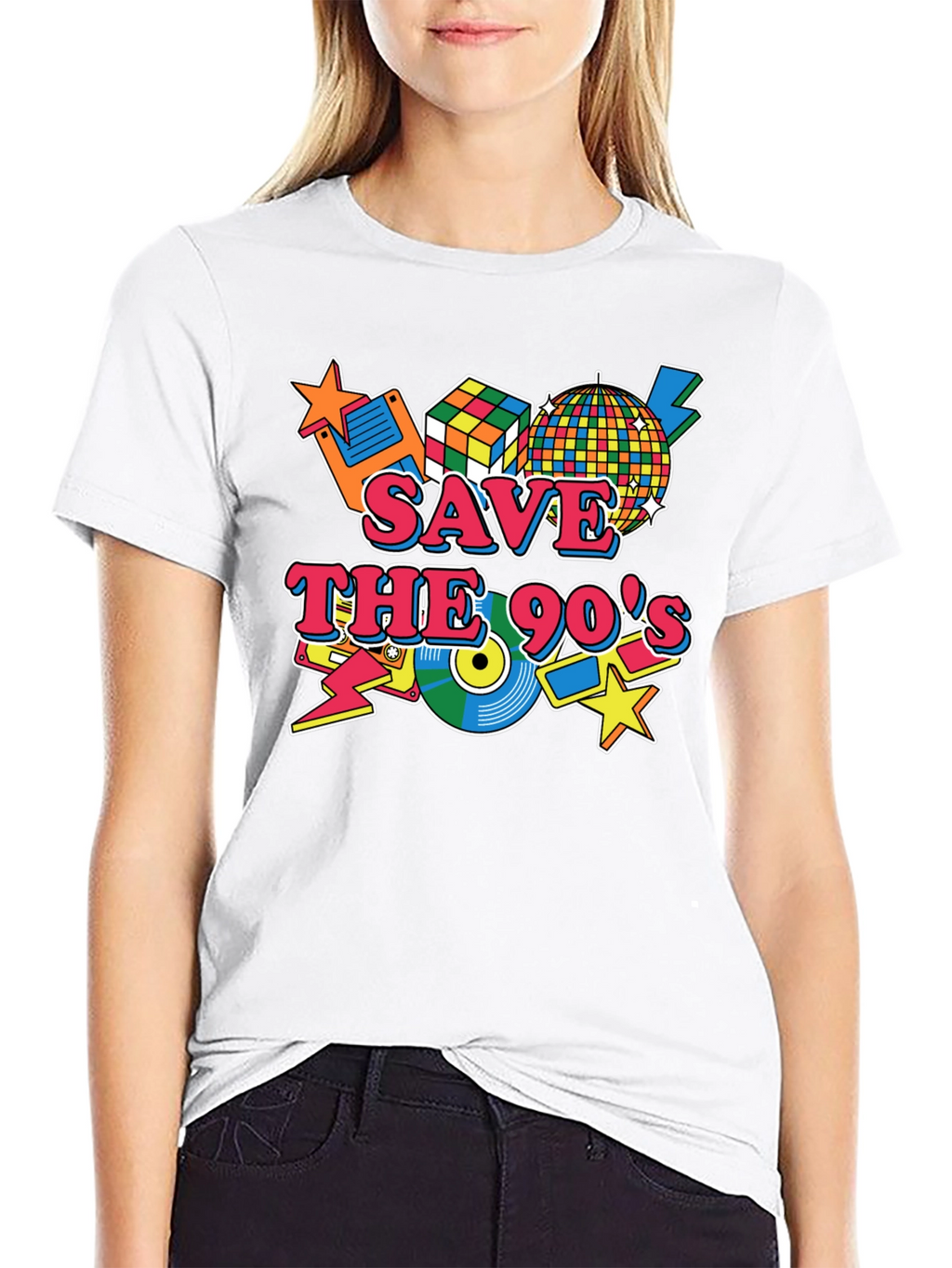 Save the 90s Retro T-Shirt - Nostalgic Throwback Tee