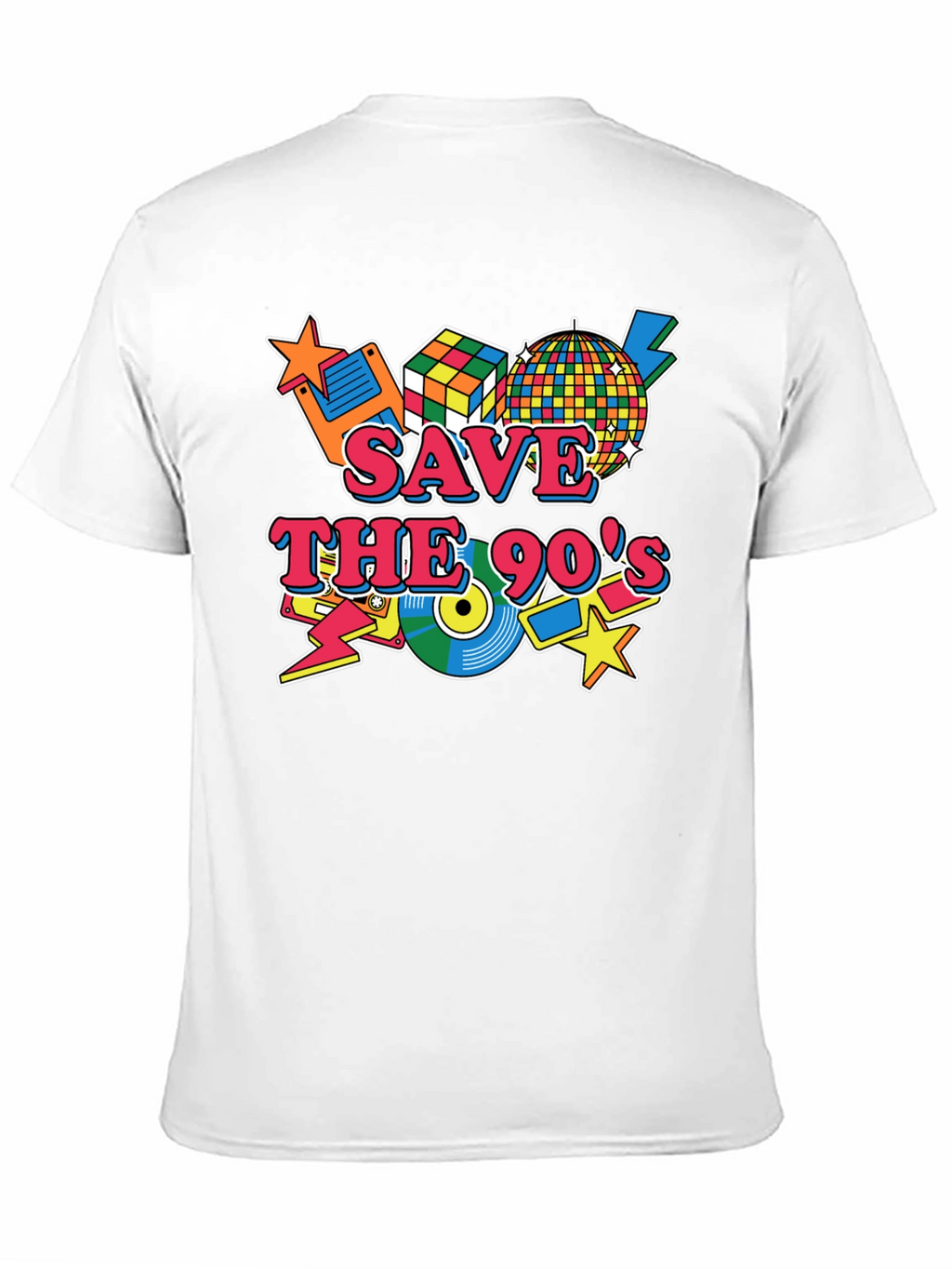 Save the 90s Retro T-Shirt - Nostalgic Throwback Tee
