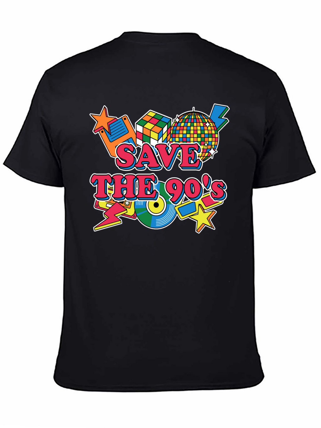 Save the 90s Retro T-Shirt - Nostalgic Throwback Tee