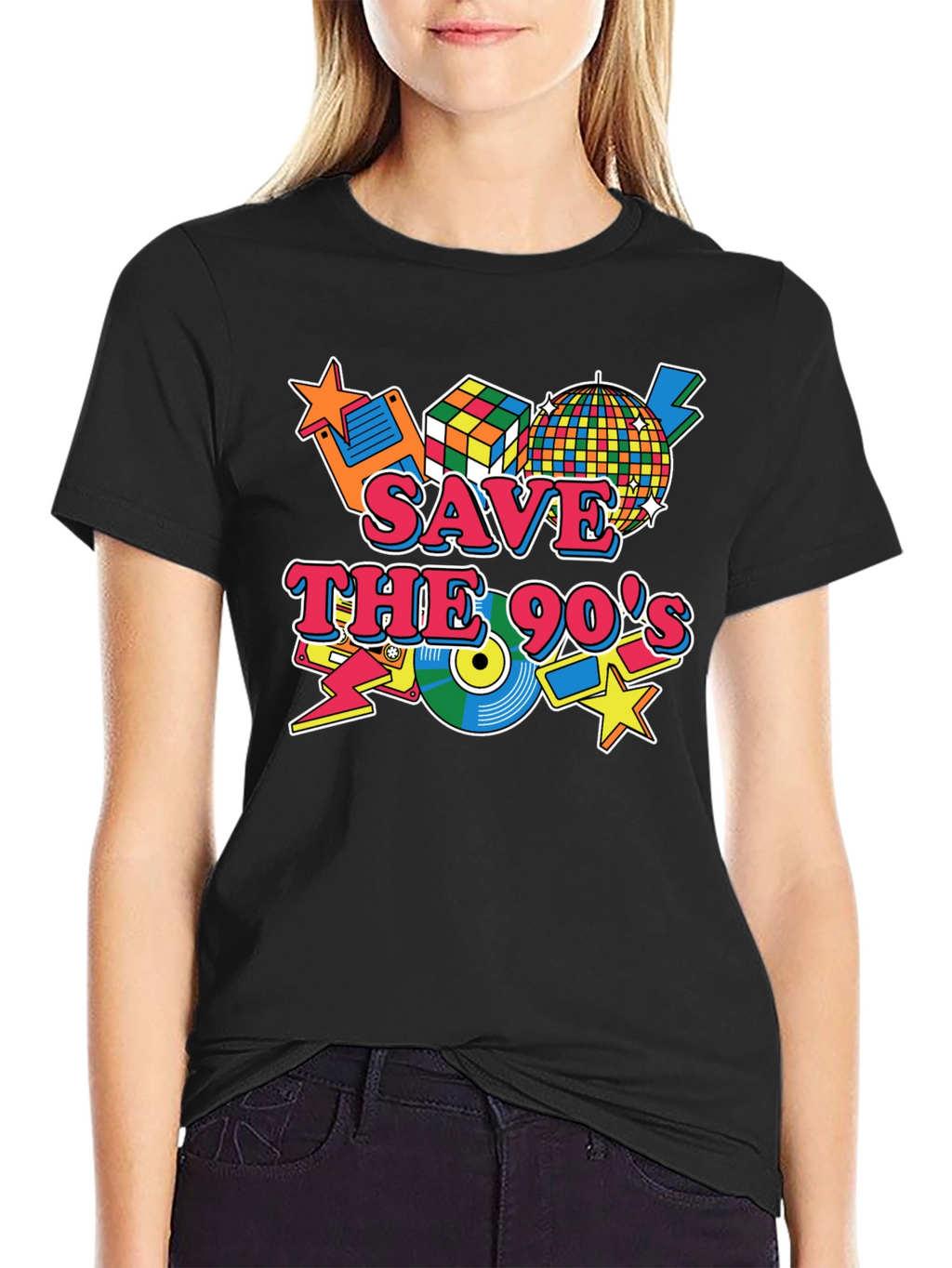 Save the 90s Retro T-Shirt - Nostalgic Throwback Tee