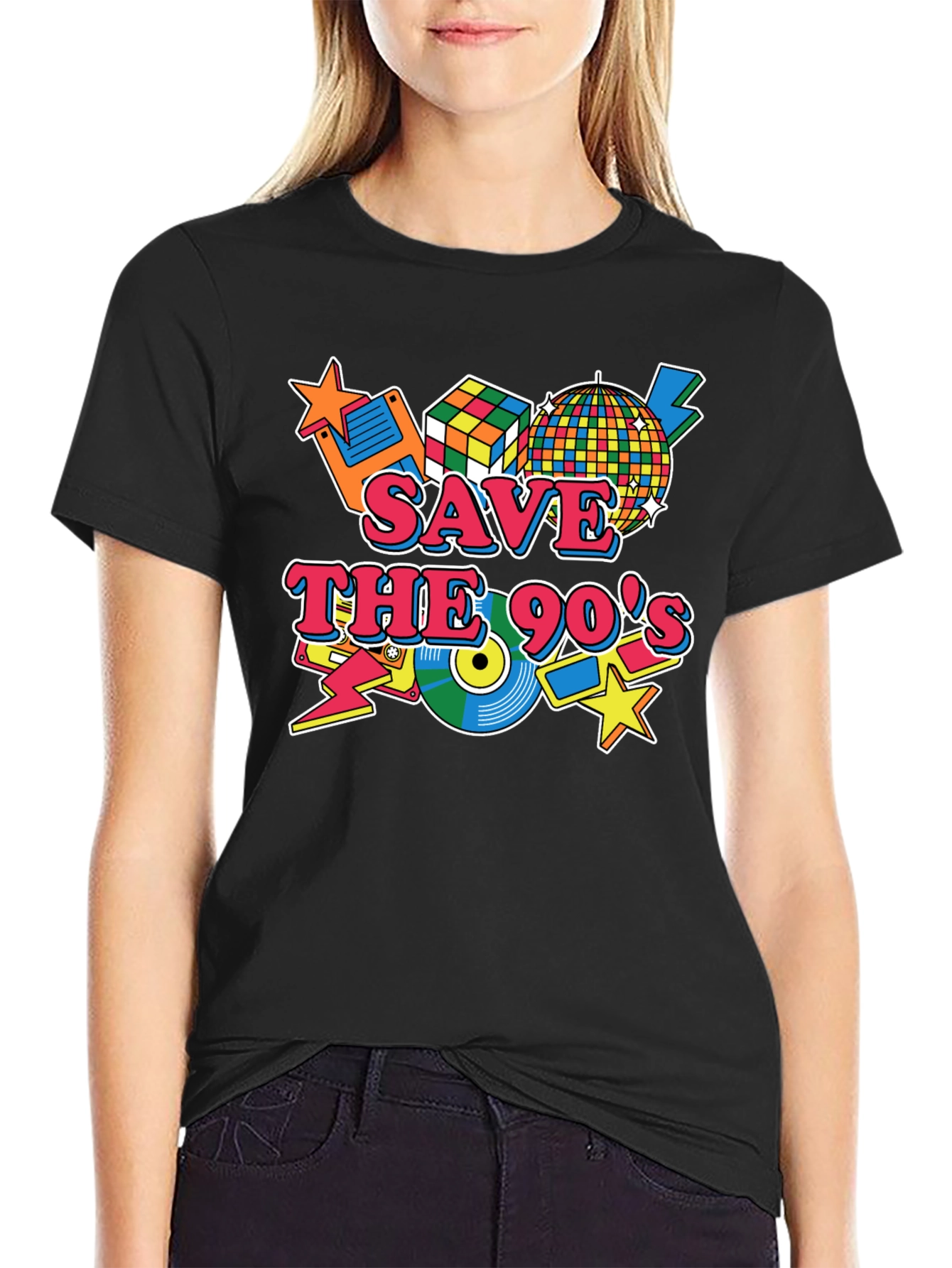 Save the 90s Retro T-Shirt - Nostalgic Throwback Tee