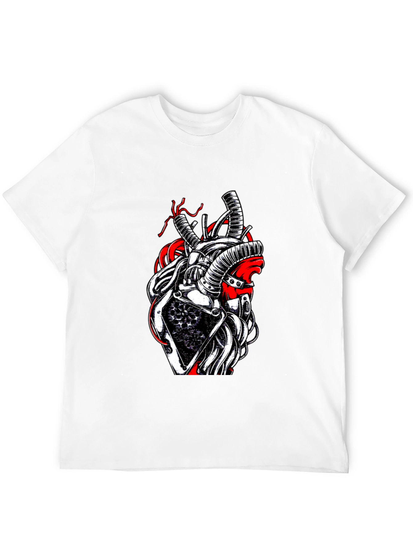 Mechanical Heart Graphic T-Shirt