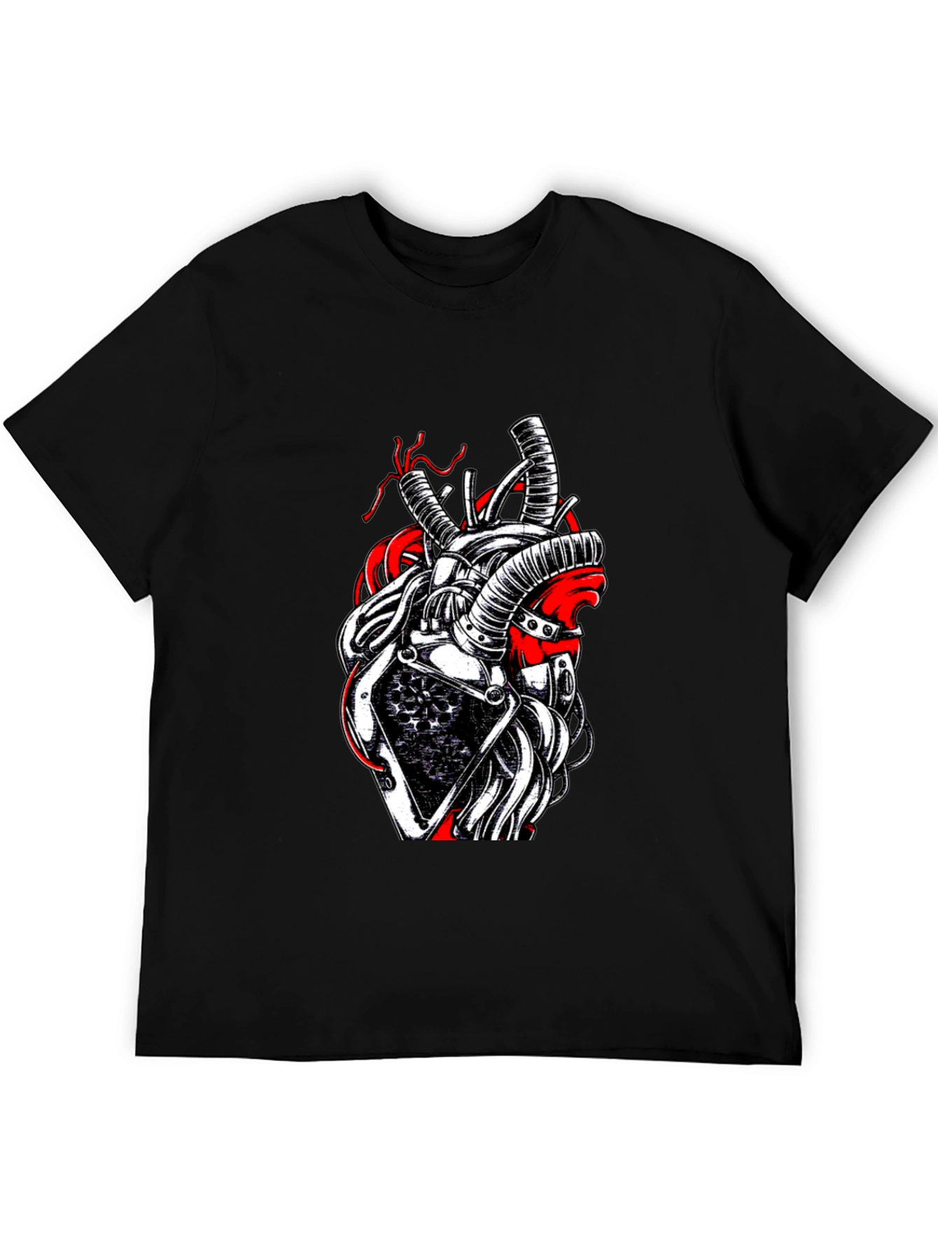Mechanical Heart Graphic T-Shirt