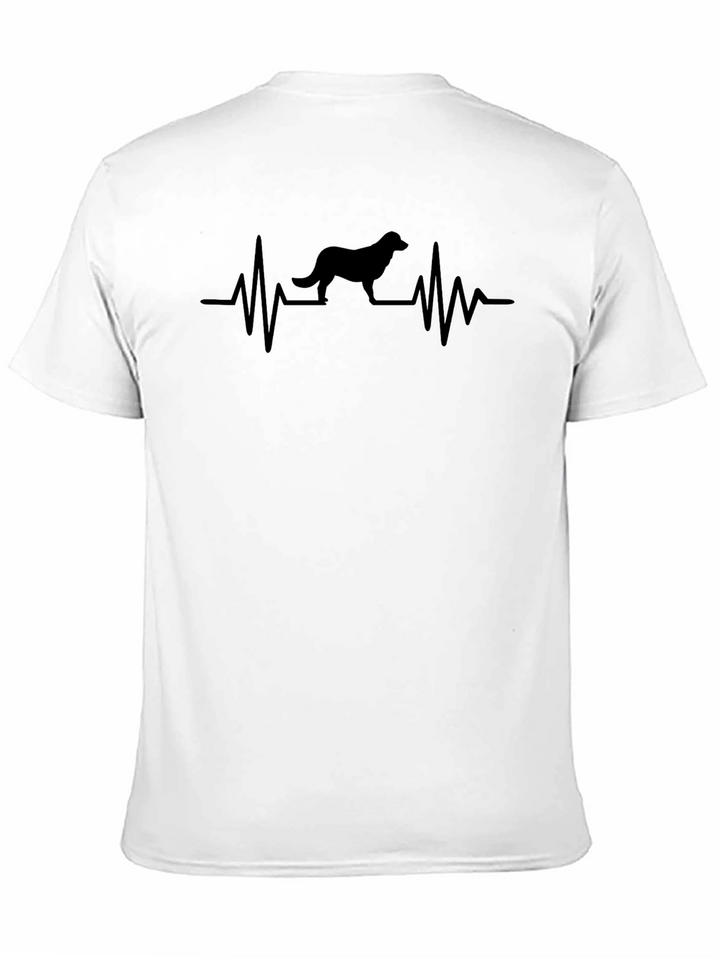 Dog Heartbeat Graphic T-Shirt