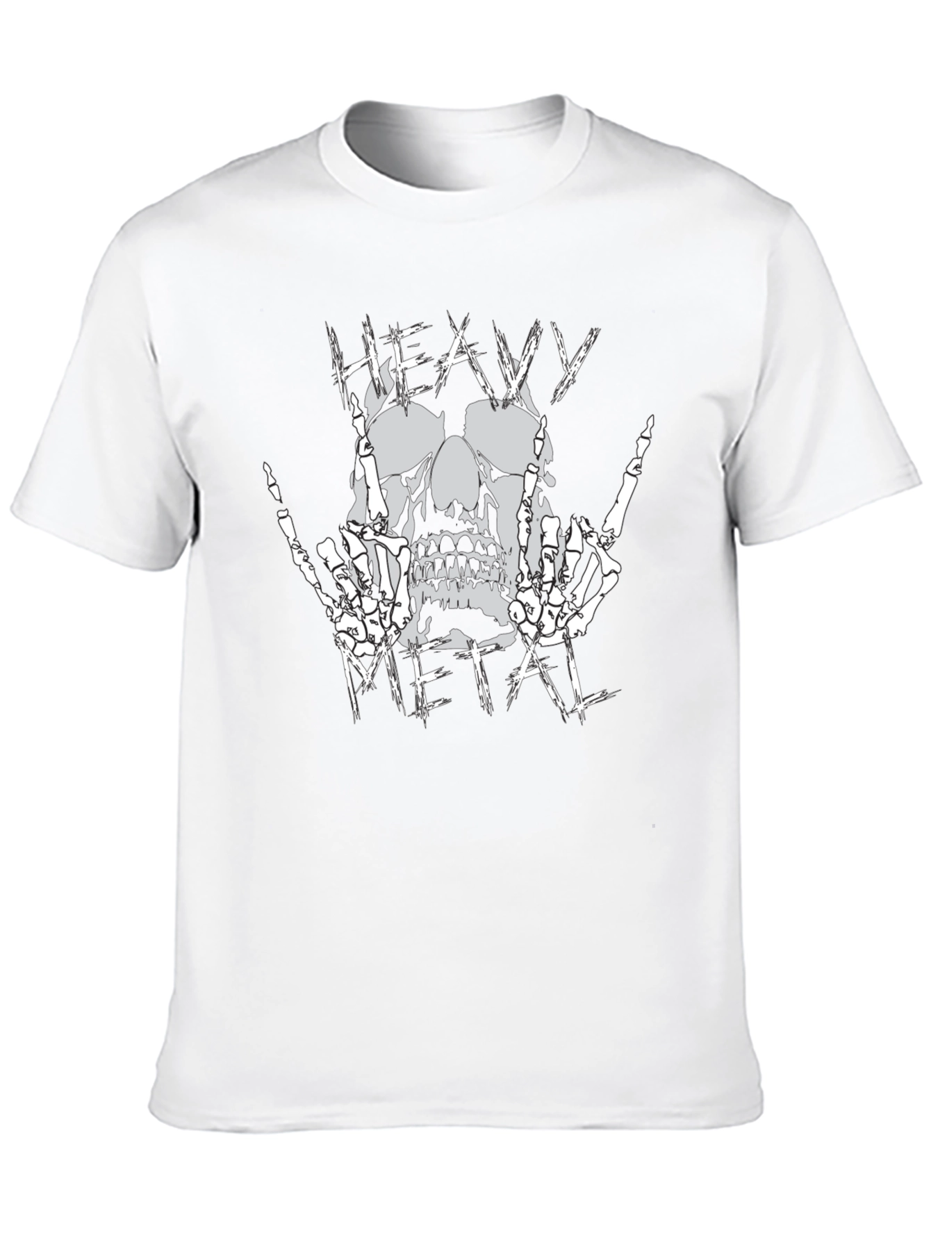 Heavy Metal Skull T-Shirt