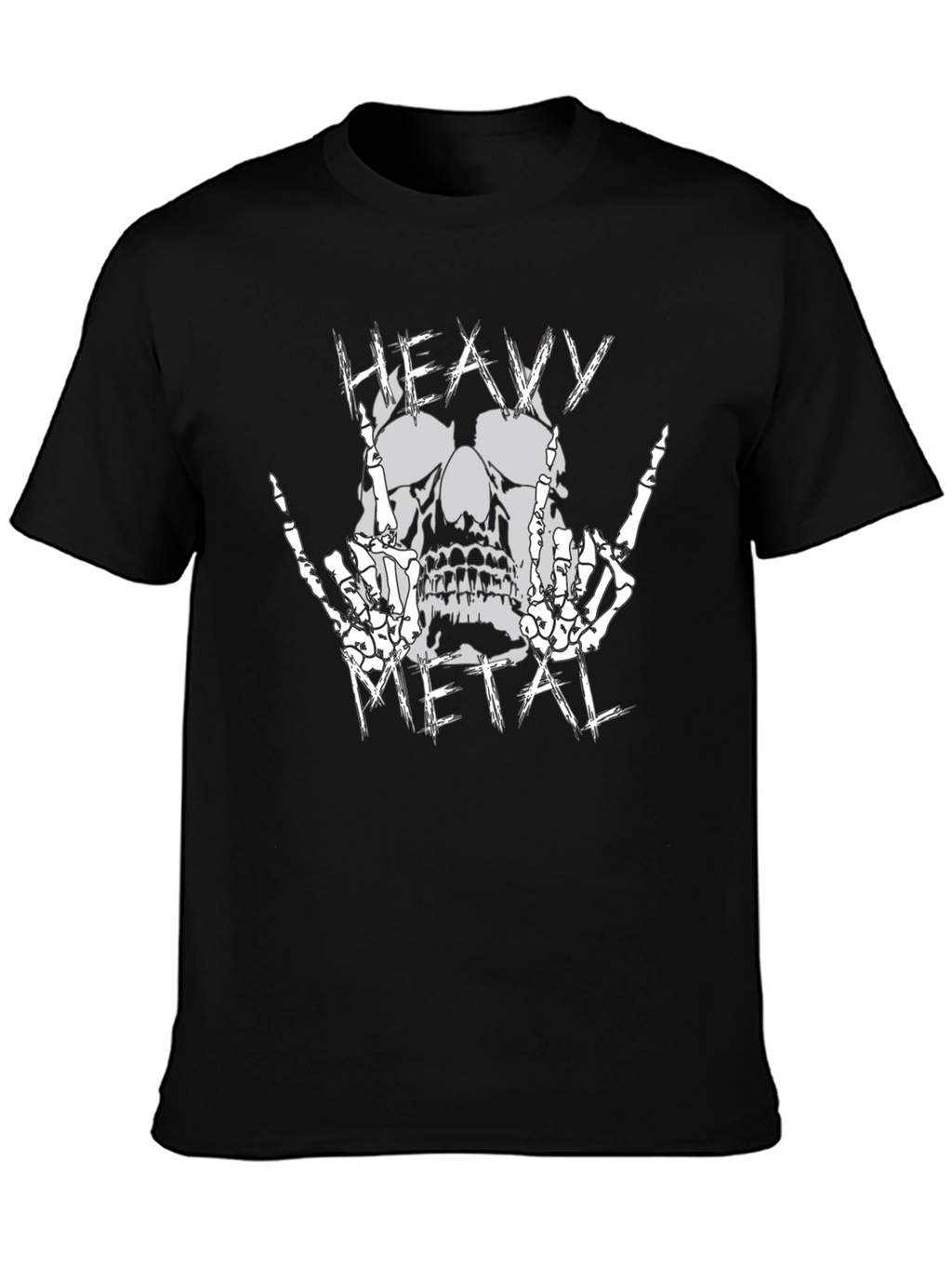 Heavy Metal Skull T-Shirt