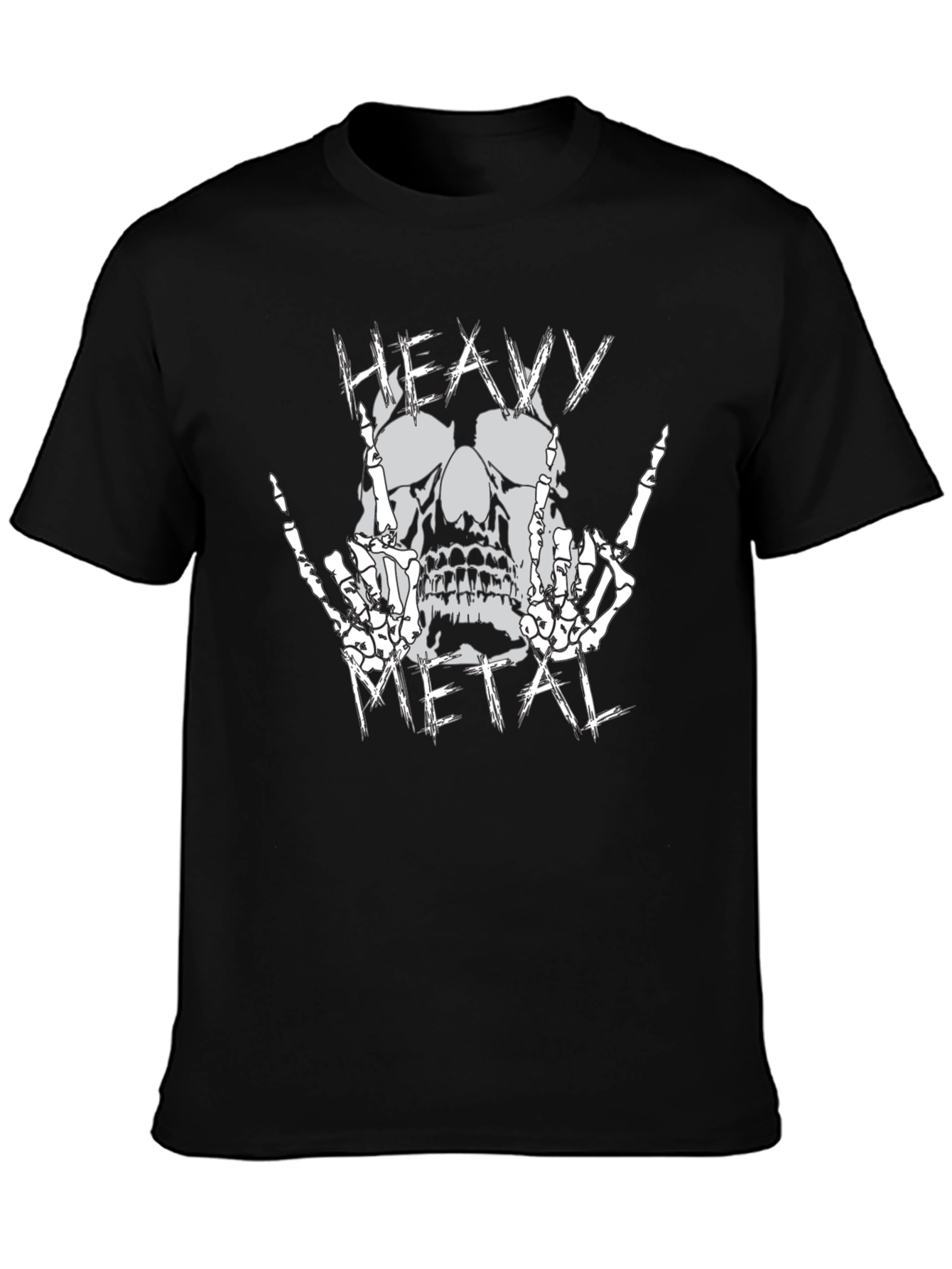 Heavy Metal Skull T-Shirt