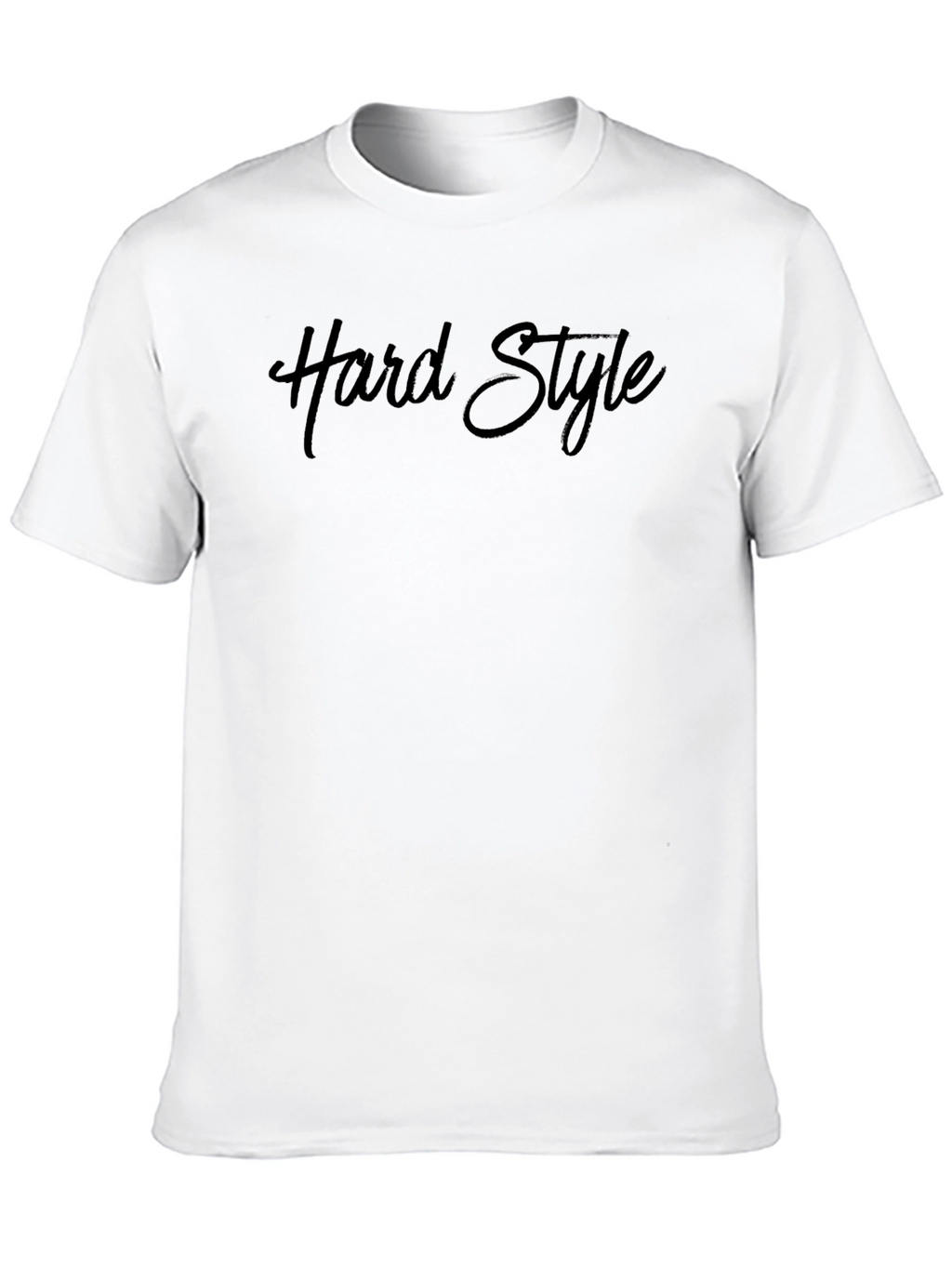 Hard Style Black Graphic Tee Shirt