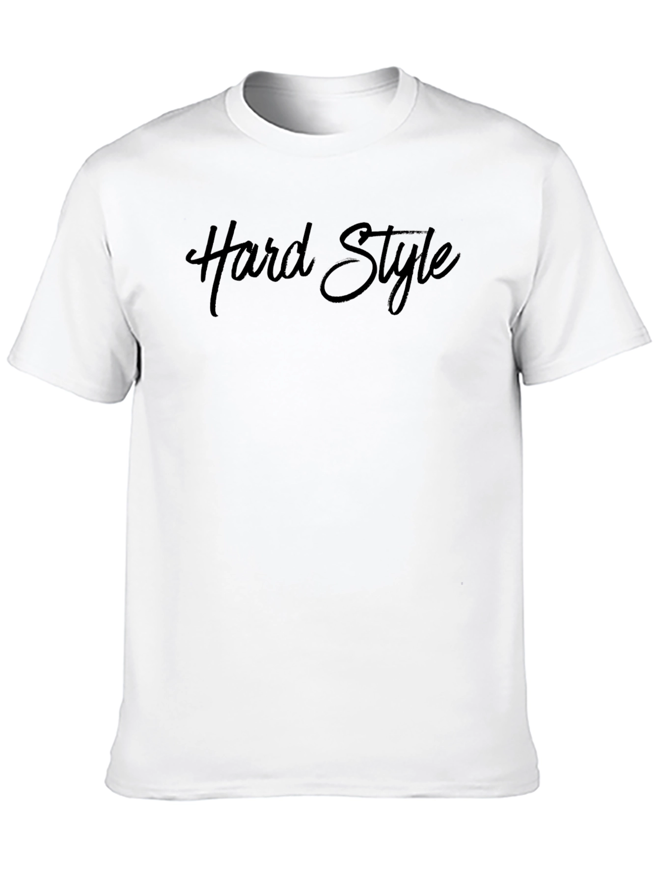 Hard Style Black Graphic Tee Shirt