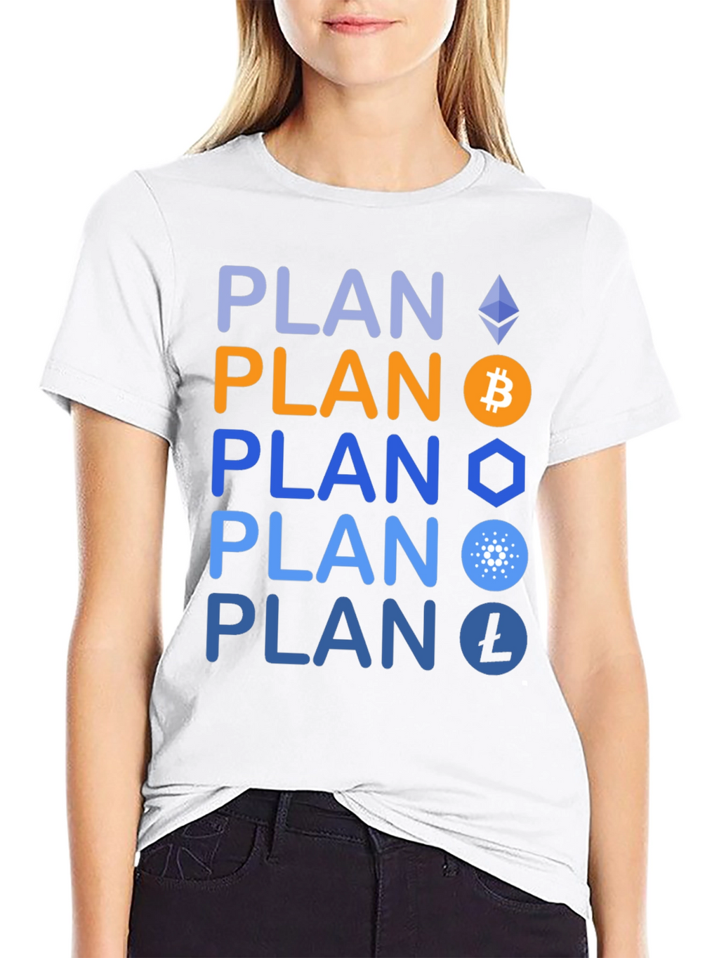 Crypto Investor T-Shirt - Blockchain Plan