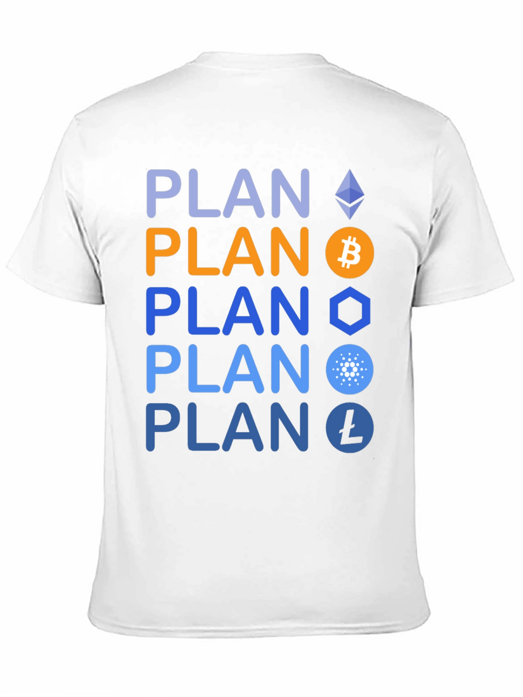 Crypto Investor T-Shirt - Blockchain Plan