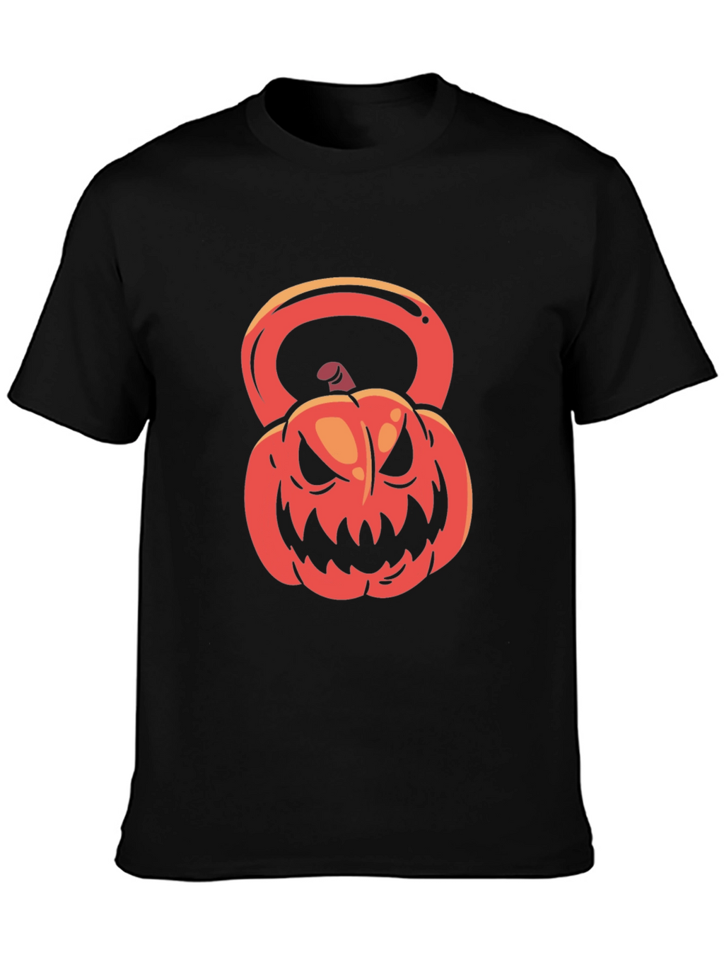 Halloween Kettlebell Pumpkin T-Shirt
