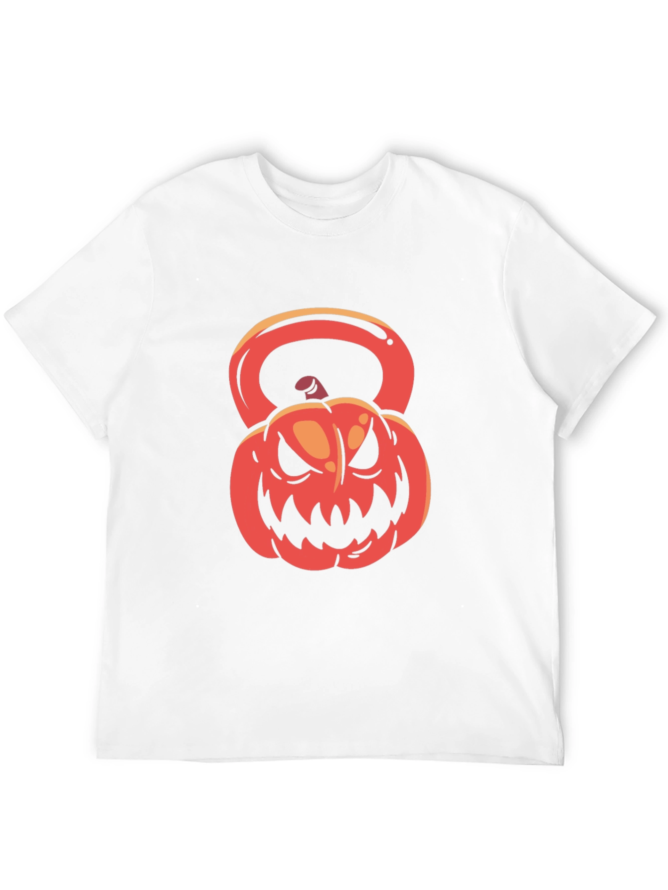 Halloween Kettlebell Pumpkin T-Shirt