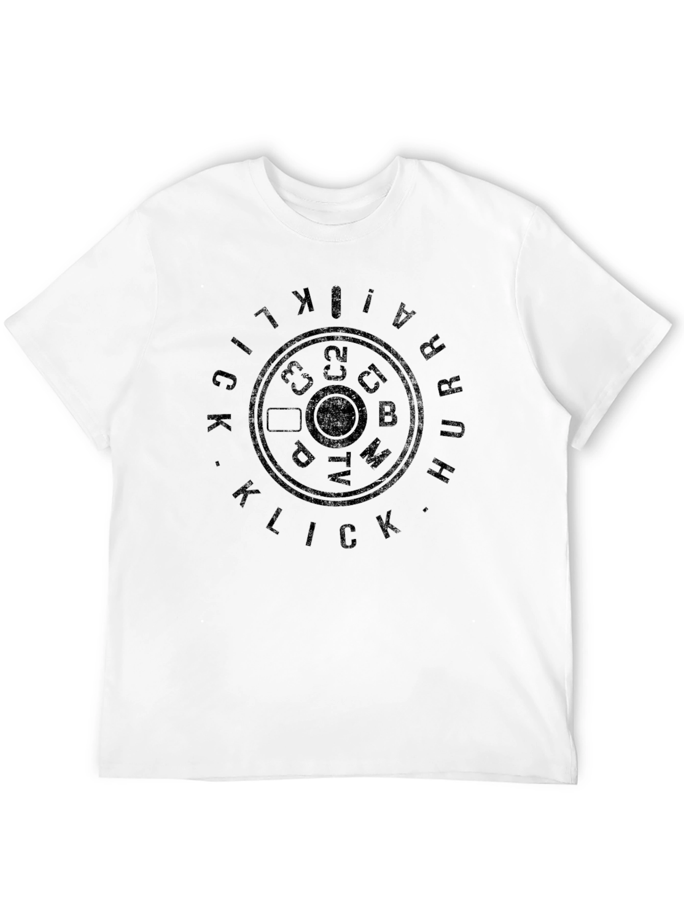Klick Hurra Graphic Tee - Black Cotton T-Shirt