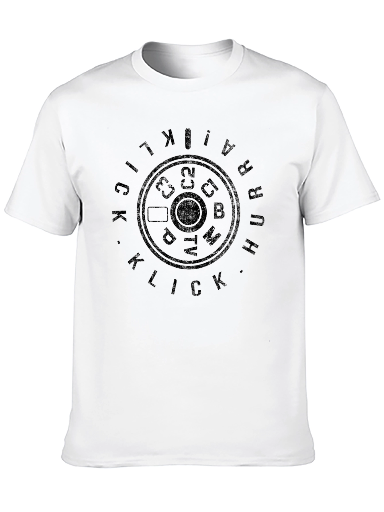 Klick Hurra Graphic Tee - Black Cotton T-Shirt