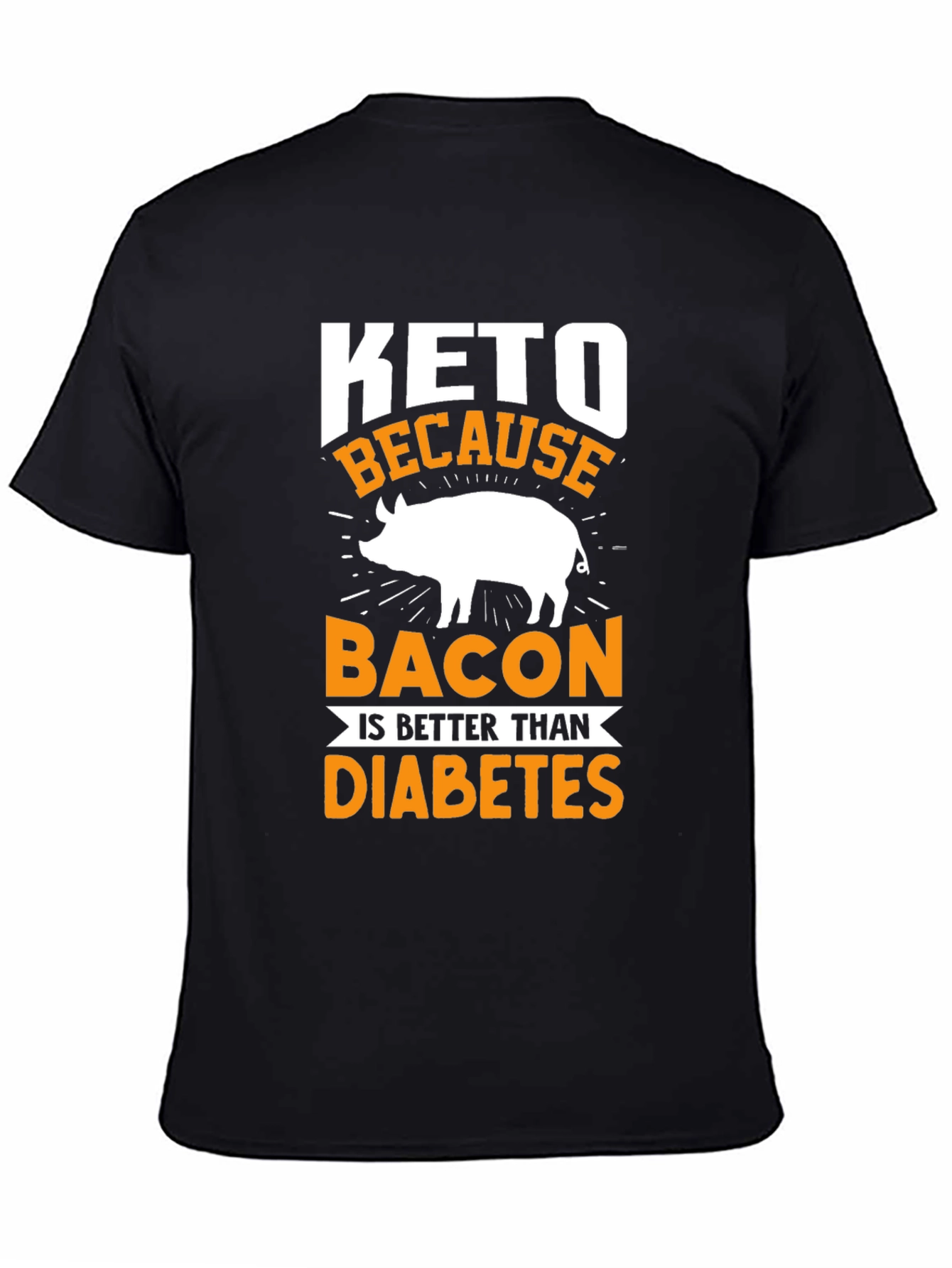 Keto Bacon > Diabetes T-Shirt