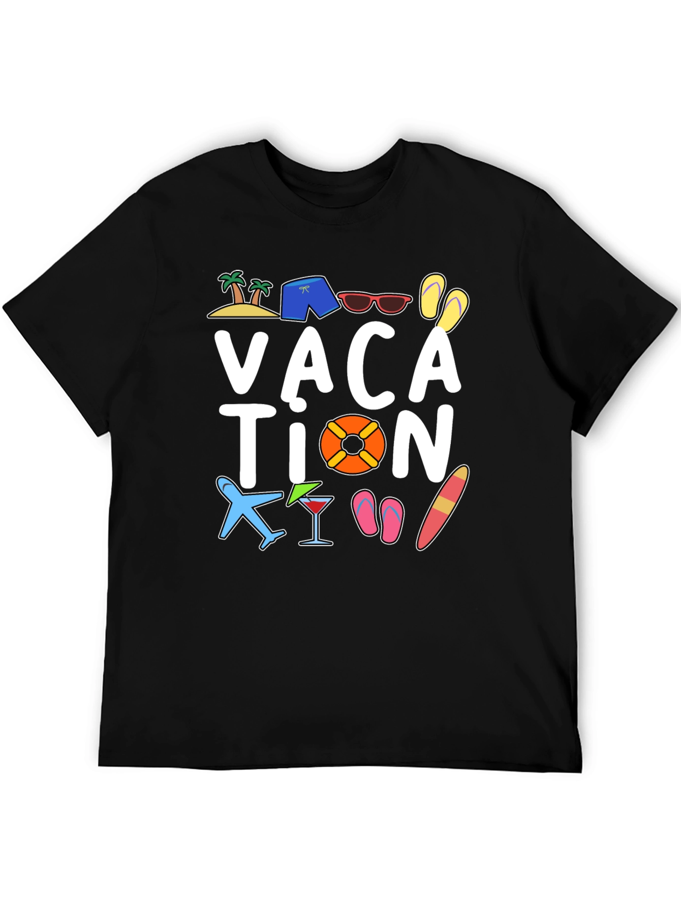 Vacation Graphic Tee - Fun Summer Holiday Shirt