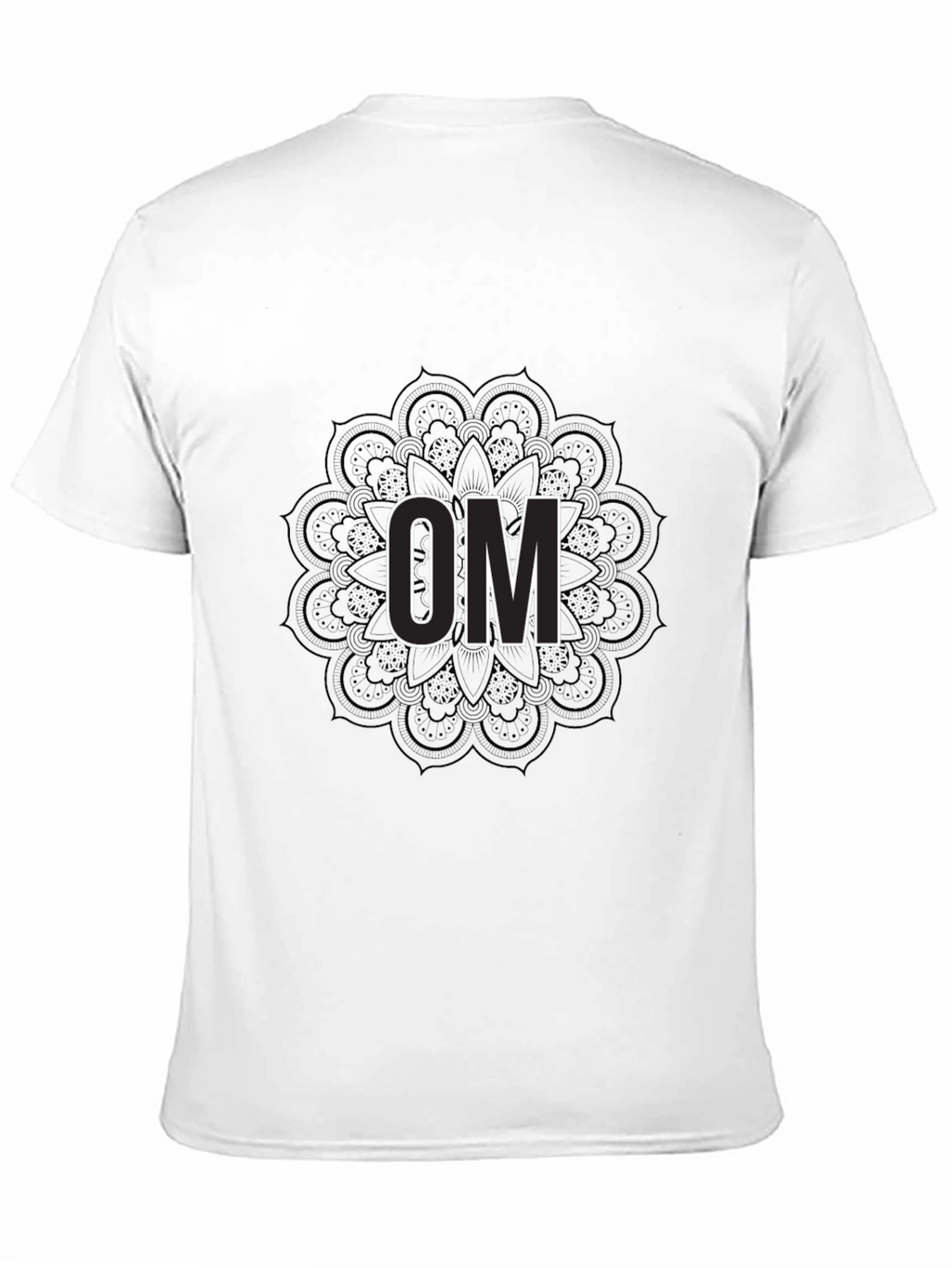 Om Mandala Black T-Shirt