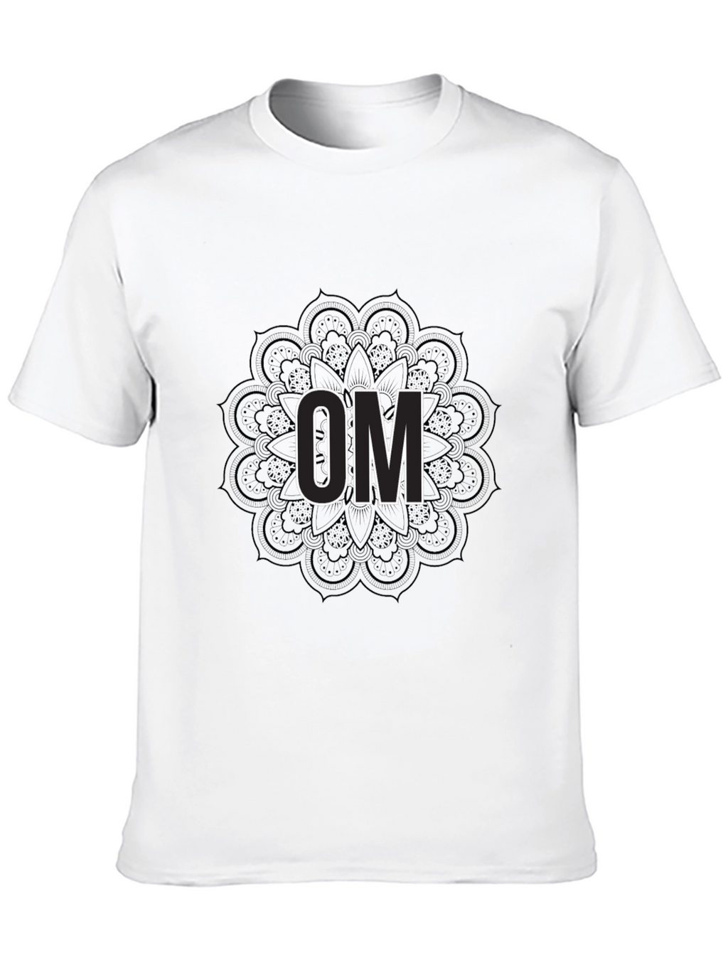 Om Mandala Black T-Shirt