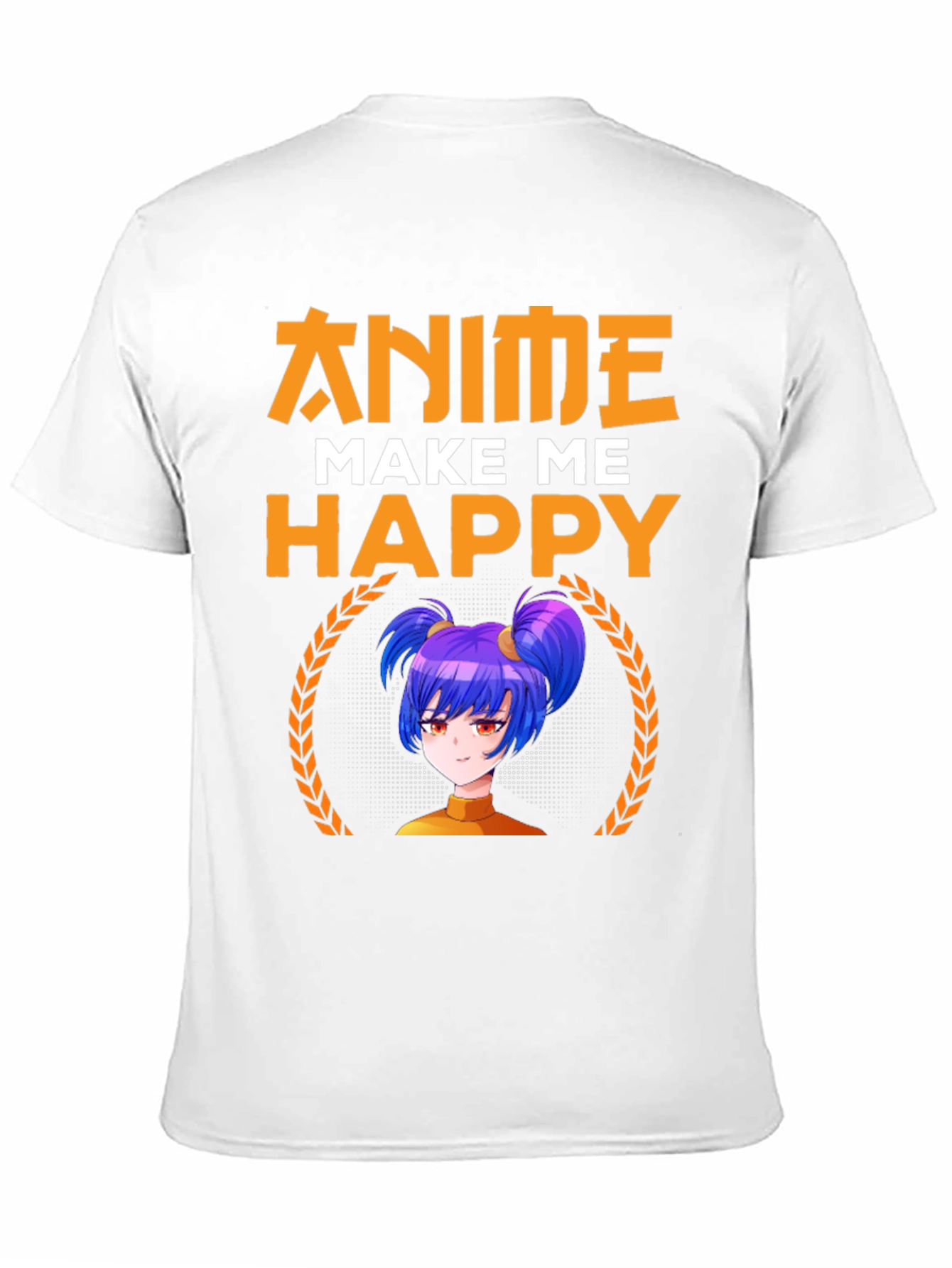Anime Make Me Happy Graphic Tee