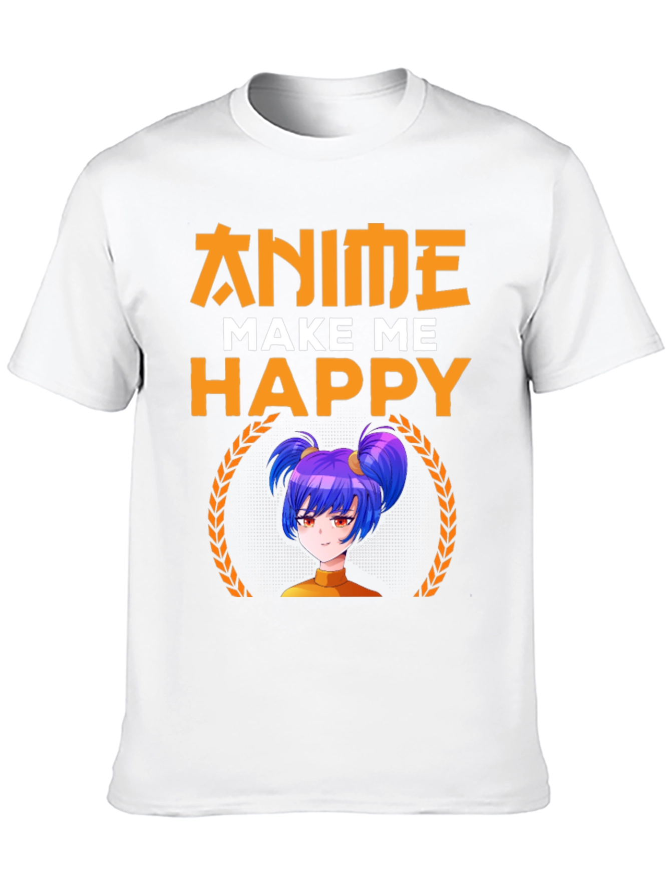 Anime Make Me Happy Graphic Tee