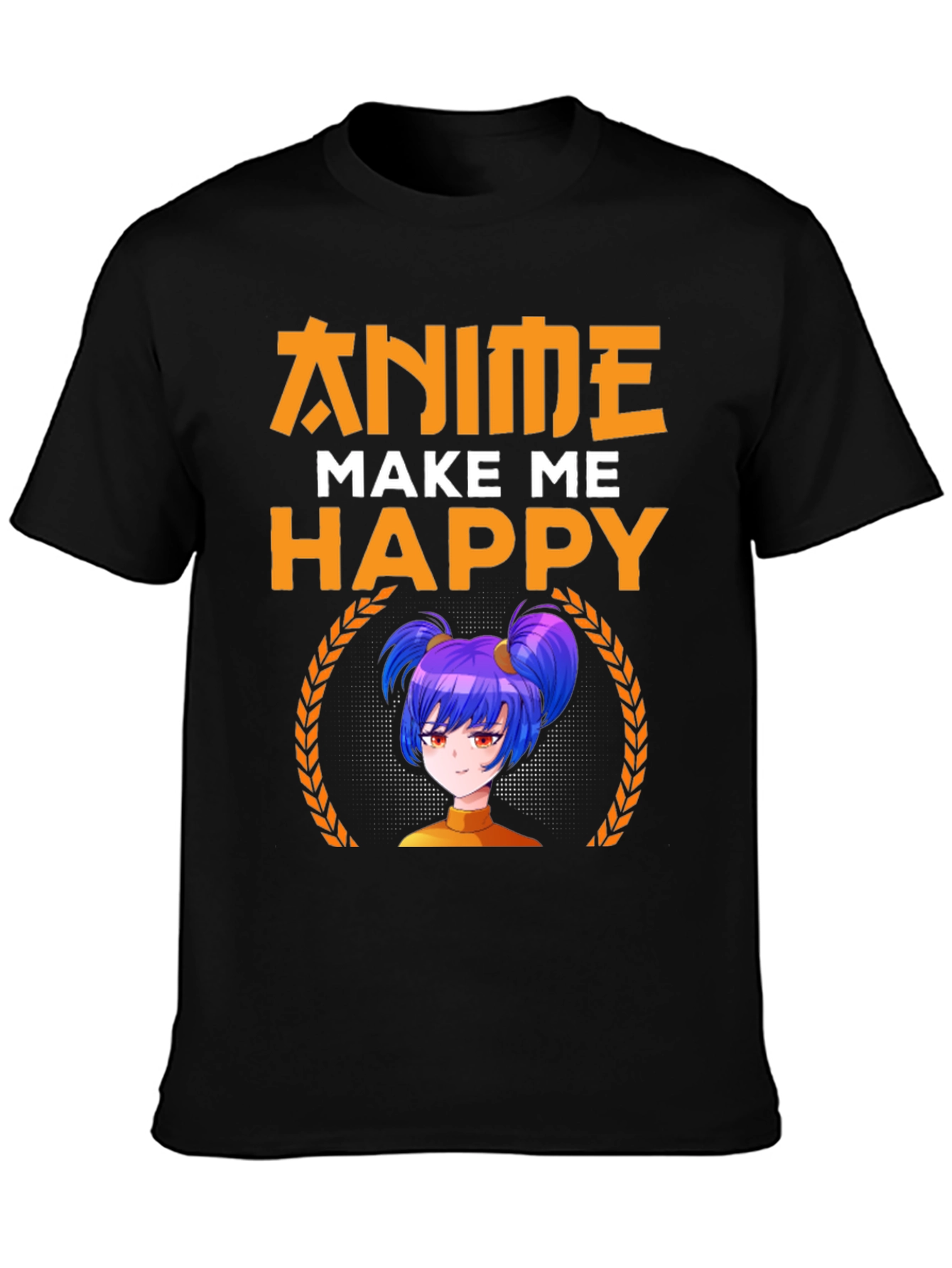 Anime Make Me Happy Graphic Tee
