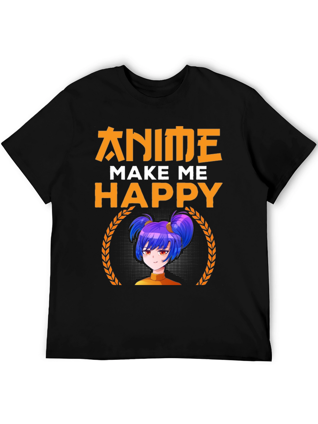 Anime Make Me Happy Graphic Tee