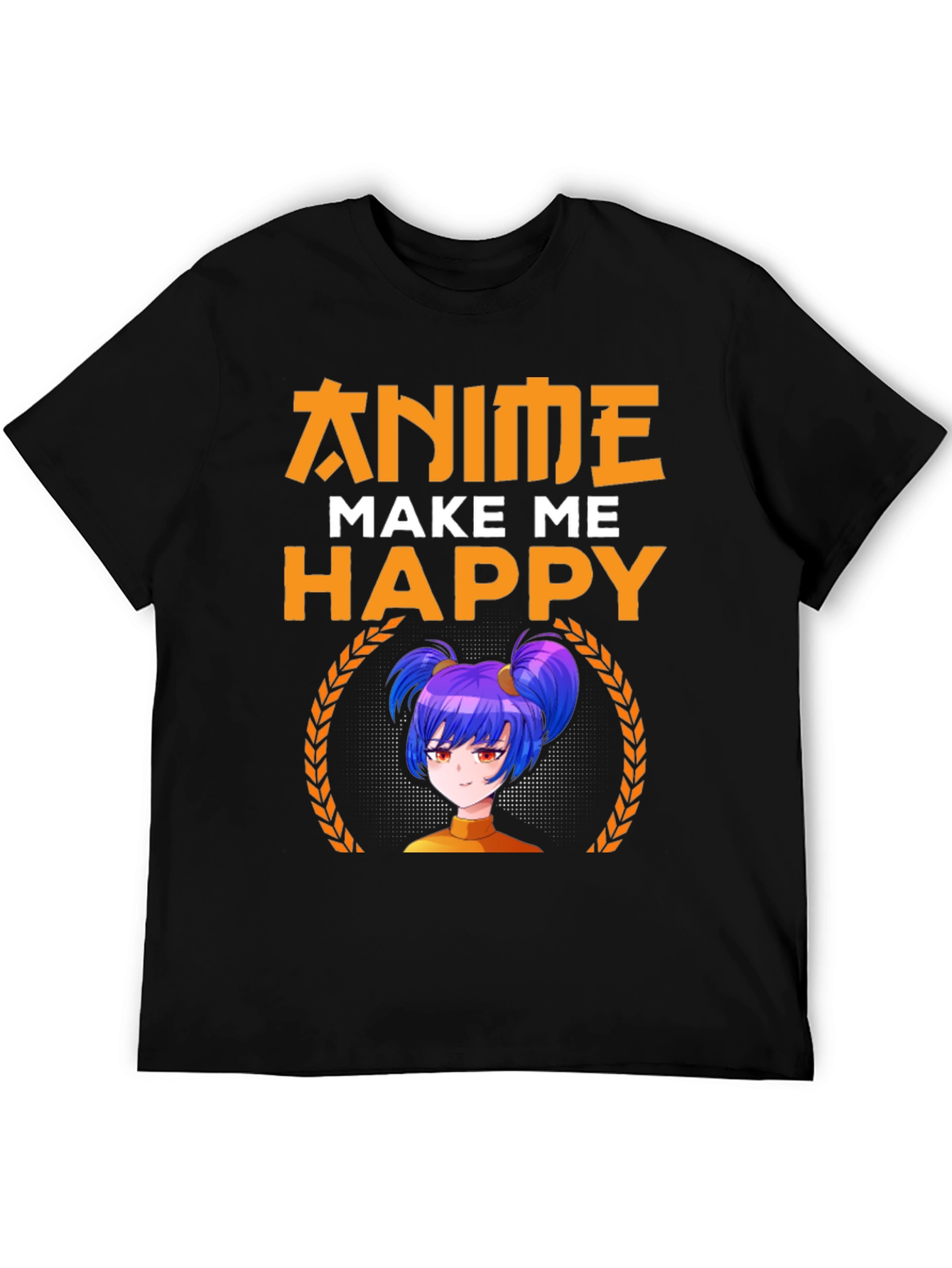 Anime Make Me Happy Graphic Tee