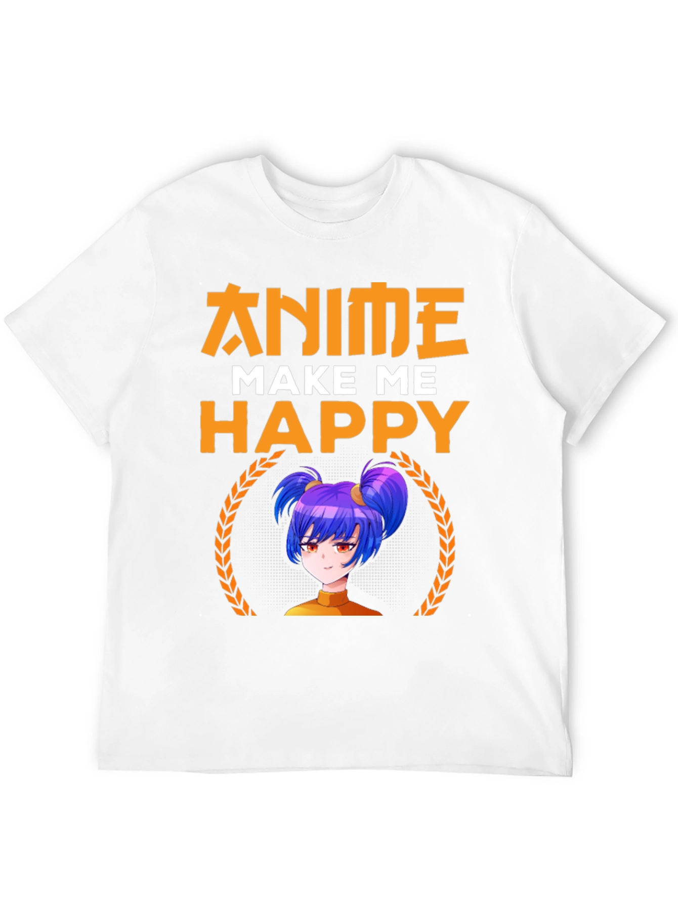 Anime Make Me Happy Graphic Tee