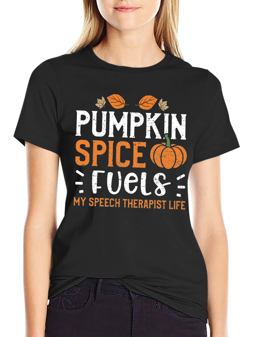 Pumpkin Spice Speech Therapist T-Shirt