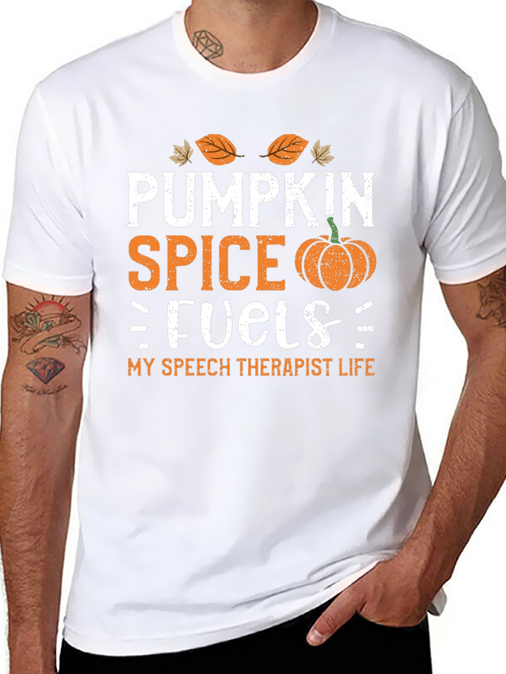 Pumpkin Spice Speech Therapist T-Shirt