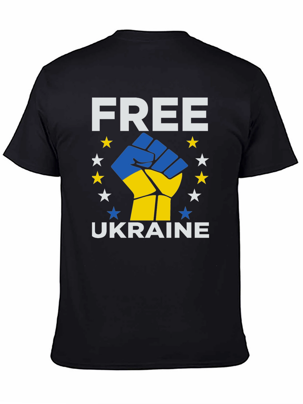 Free Ukraine T-Shirt - Solidarity Design