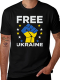 Free Ukraine T-Shirt - Solidarity Design