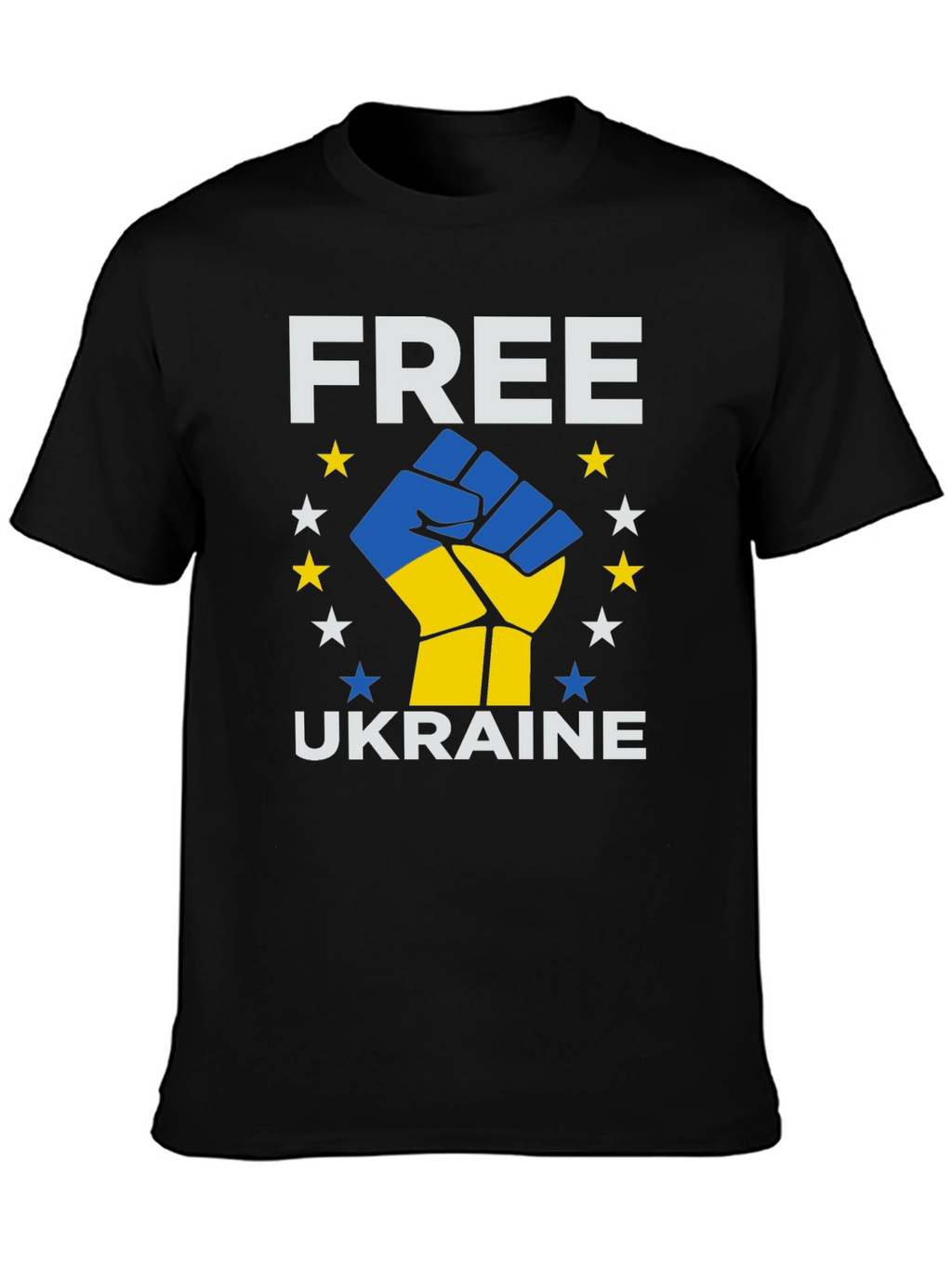 Free Ukraine T-Shirt - Solidarity Design
