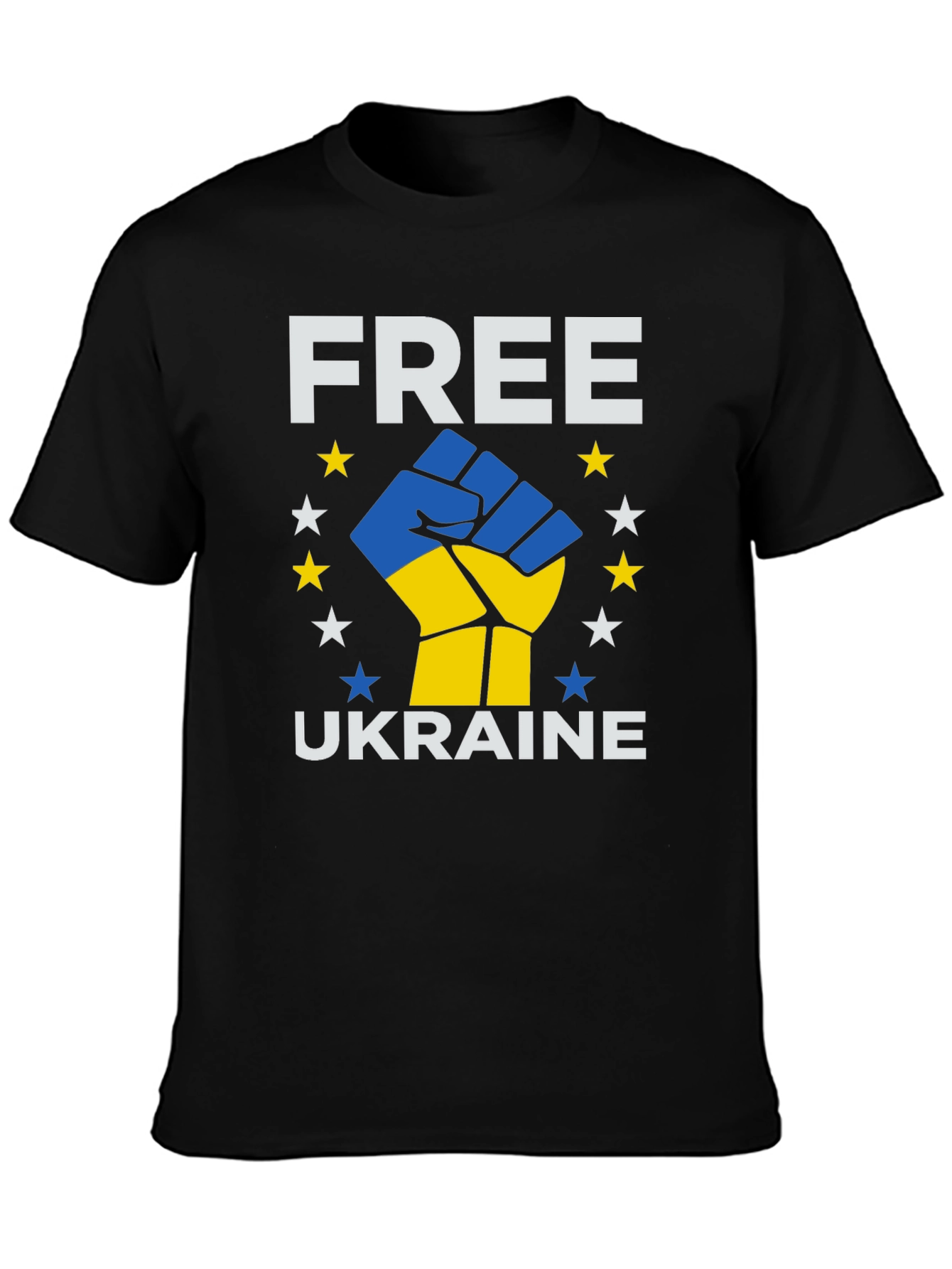 Free Ukraine T-Shirt - Solidarity Design