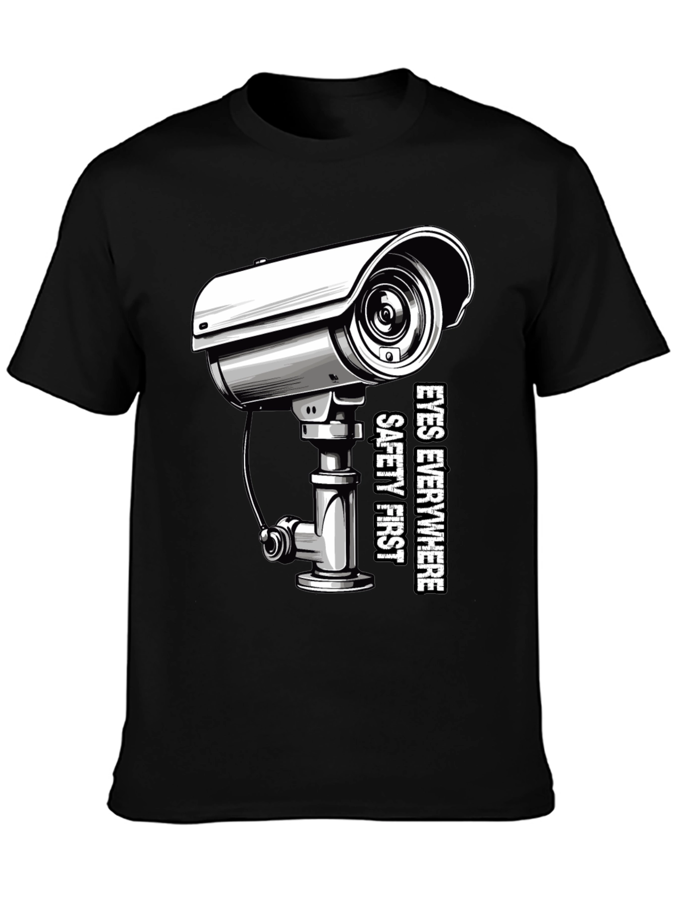 Eyes Everywhere Tee: Safety First Security Shirt