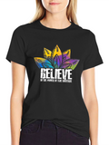 Believe Universe T-Shirt - Lotus Design