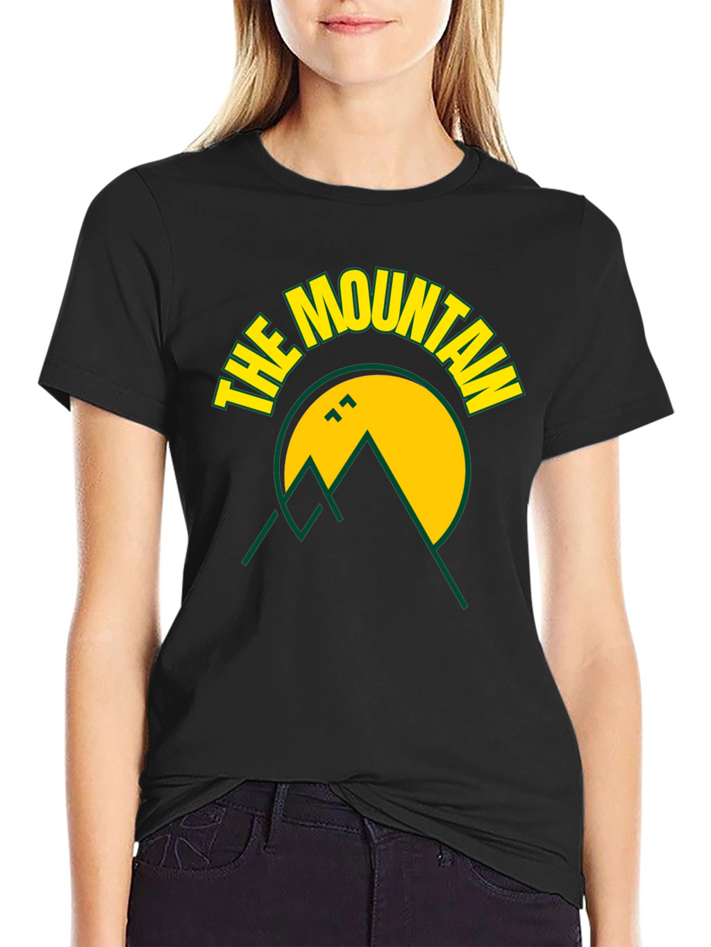 The Mountain Graphic Tee - Black