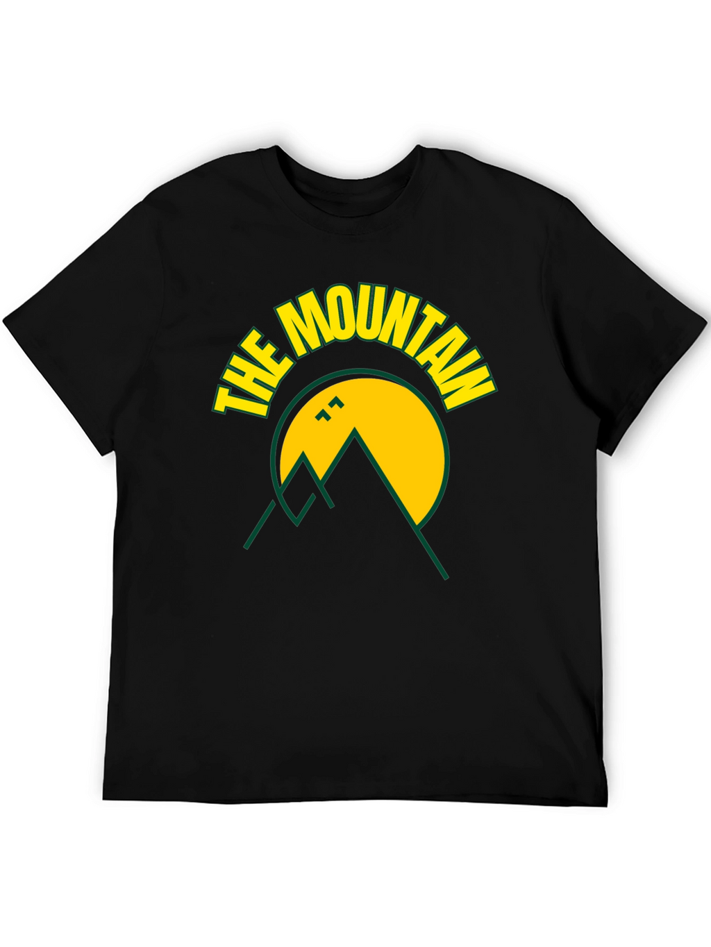 The Mountain Graphic Tee - Black